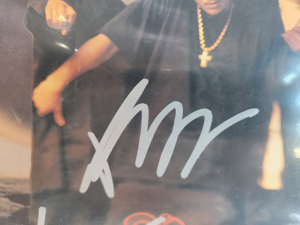 Bone Thugs-N-Harmony Look Into My Eyes Vinyl Record Signed Autograph Group LP
