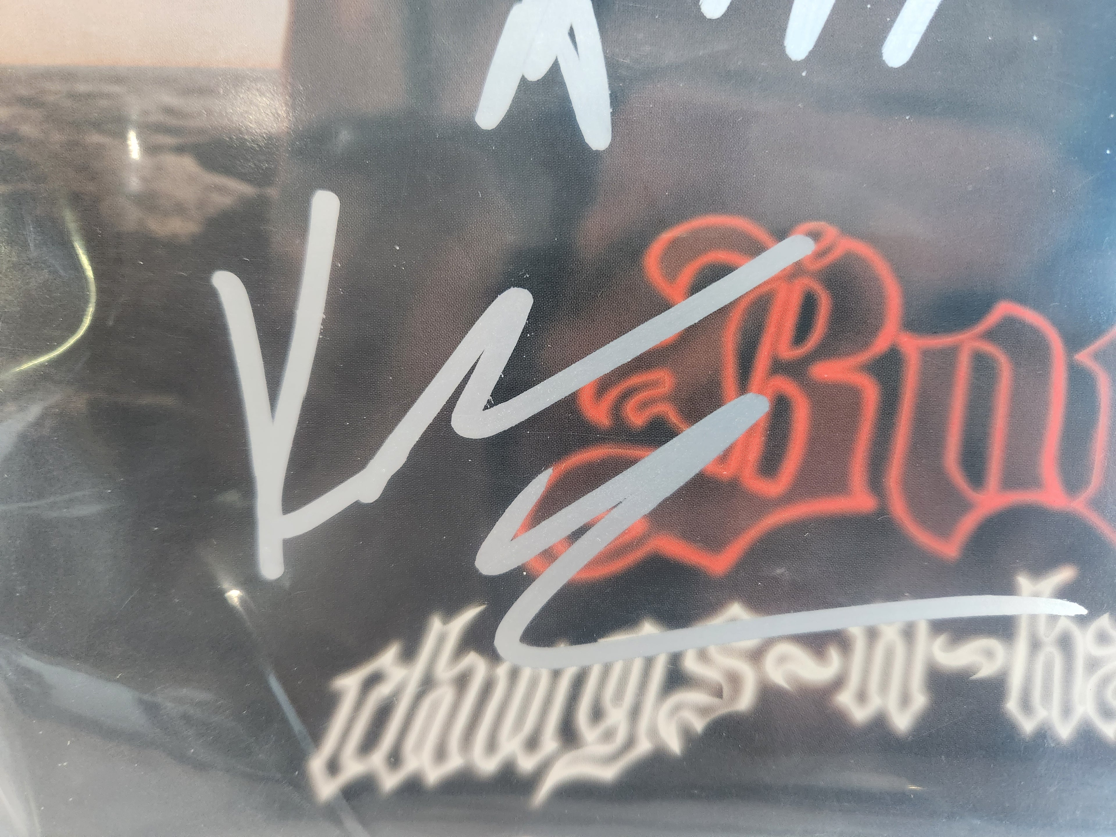 Bone Thugs-N-Harmony Look Into My Eyes Vinyl Record Signed Autograph Group LP