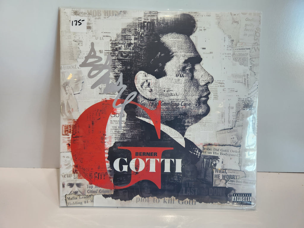 Berner Gotti Vinyl Record Album LP Signed Autograph Rap Hip Hop Collectible
