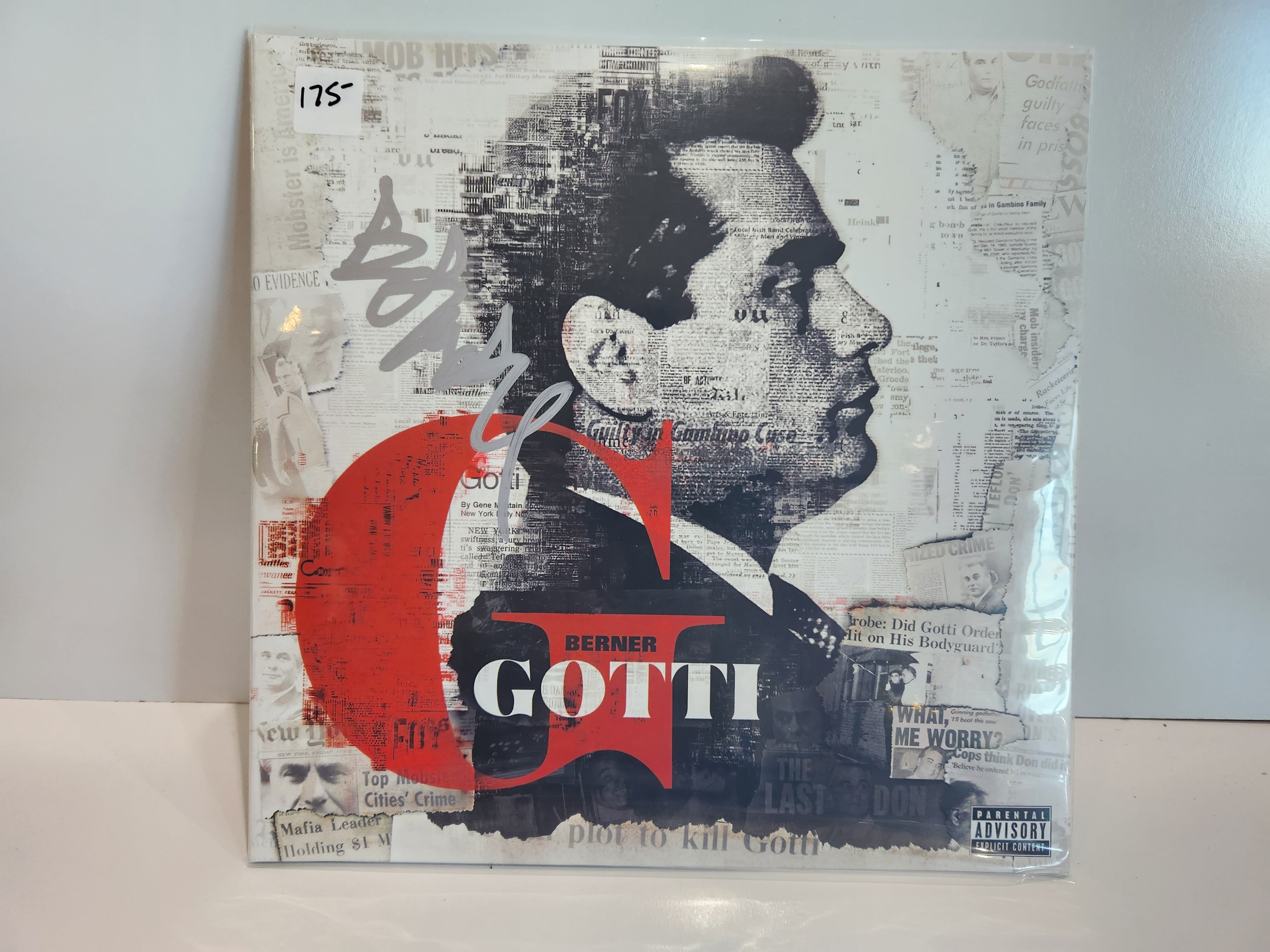 Berner Gotti Vinyl Record Album LP Signed Autograph Rap Hip Hop Collectible