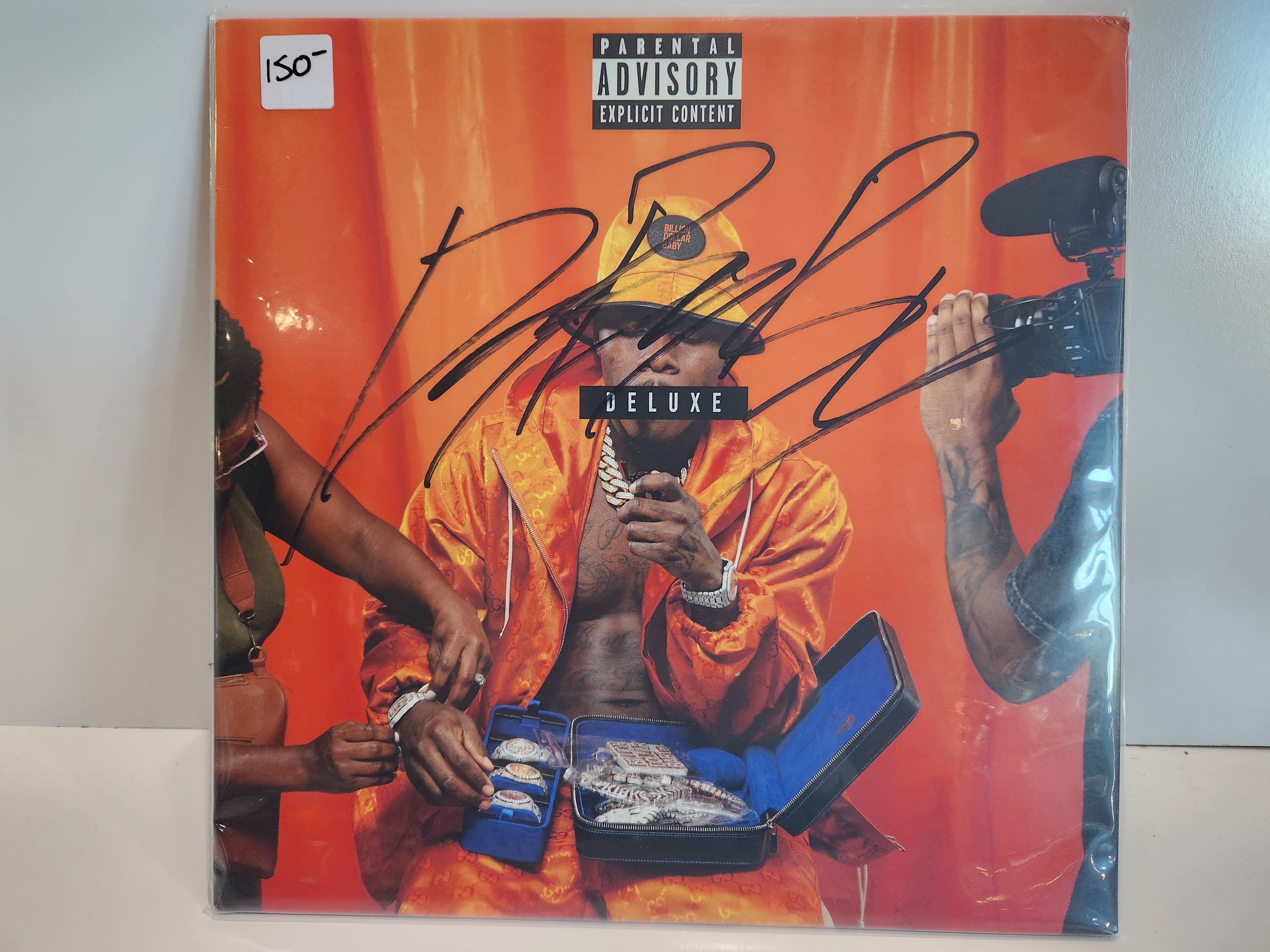 Signed Autograph DaBaby Blame It On Baby Deluxe Vinyl LP Rap Hip Hop Record
