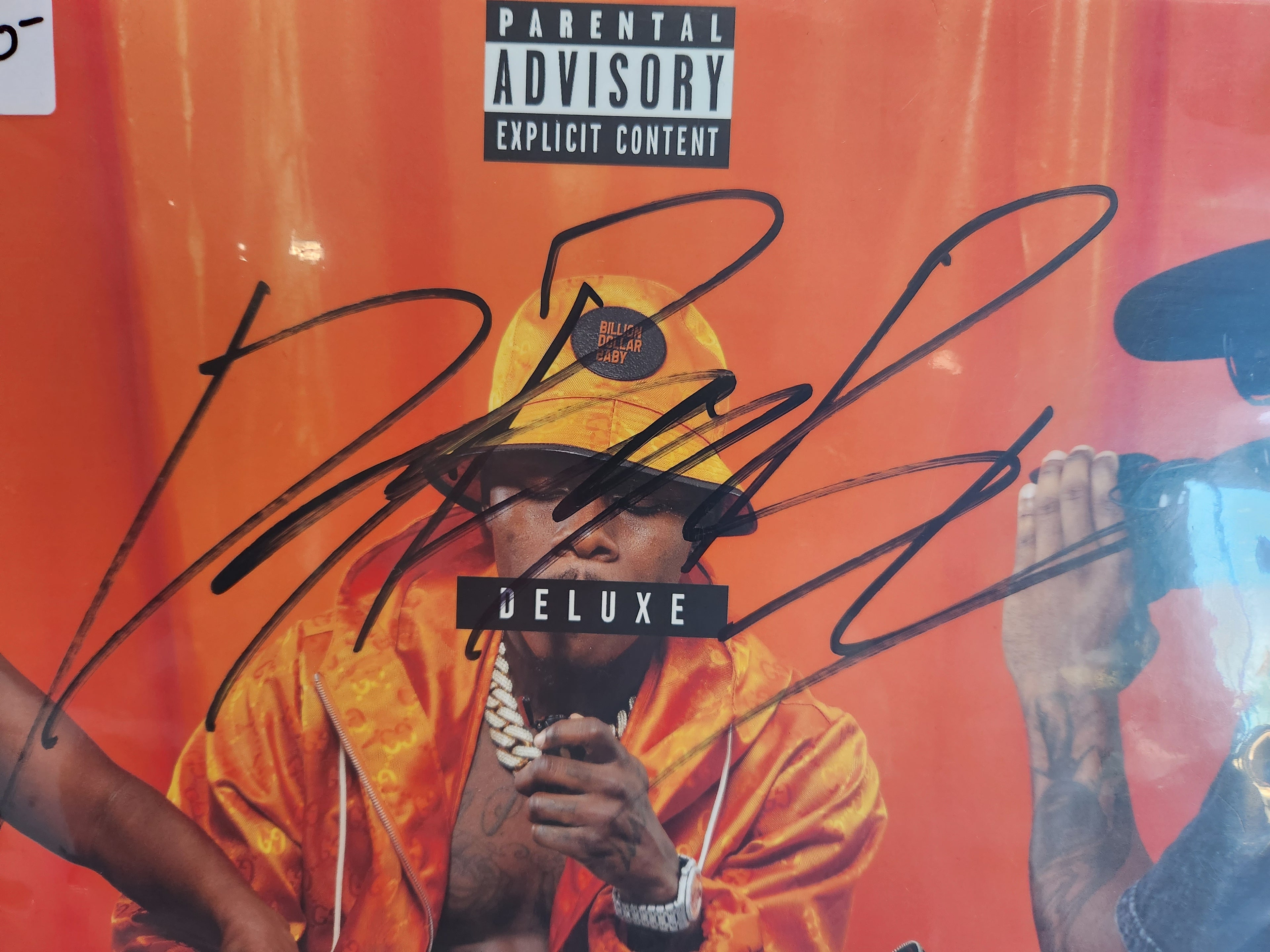 Signed Autograph DaBaby Blame It On Baby Deluxe Vinyl LP Rap Hip Hop Record