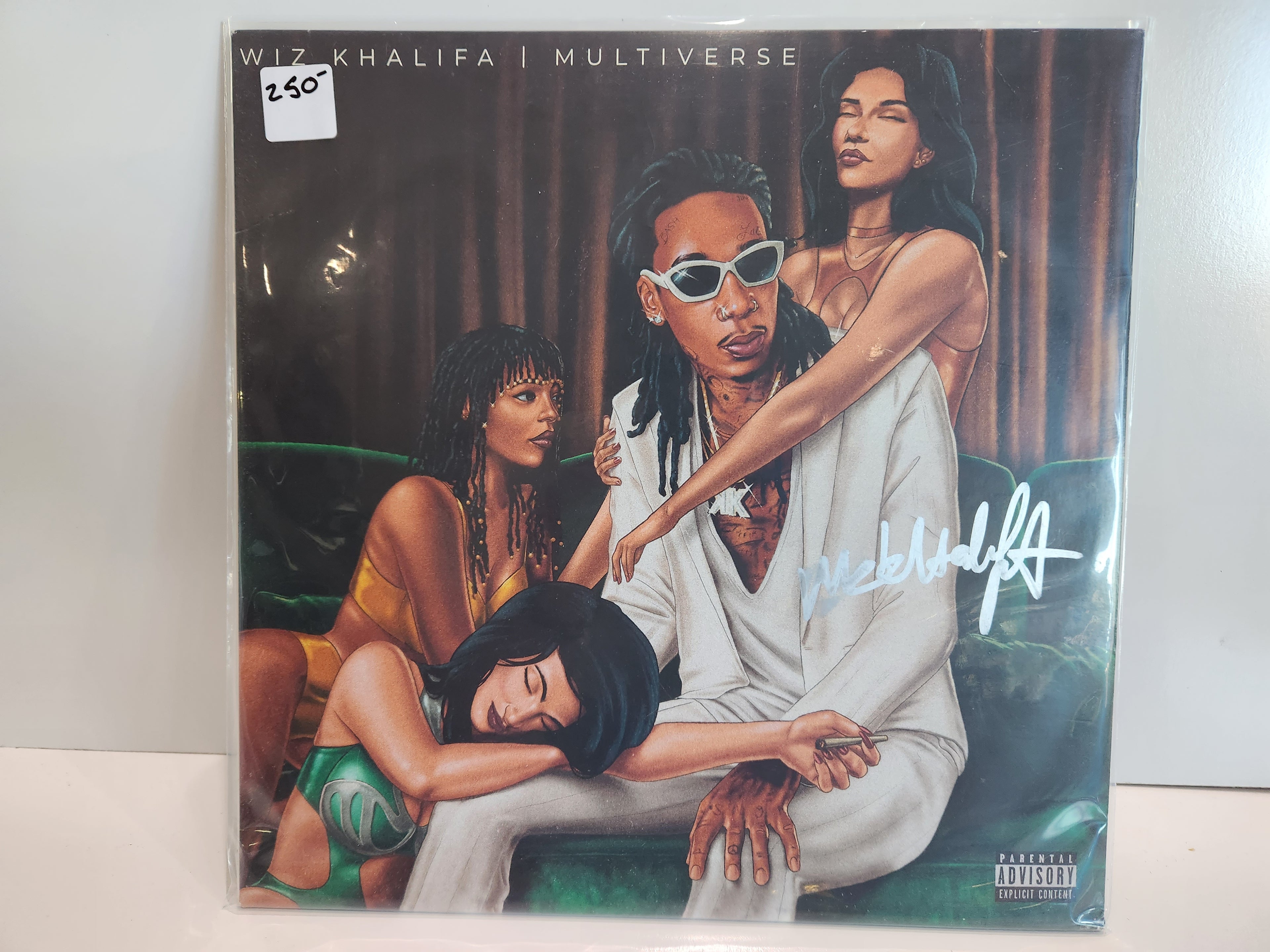 Wiz Khalifa Multiverse Vinyl LP Signed Autograph BAS Certified Rap Collectible