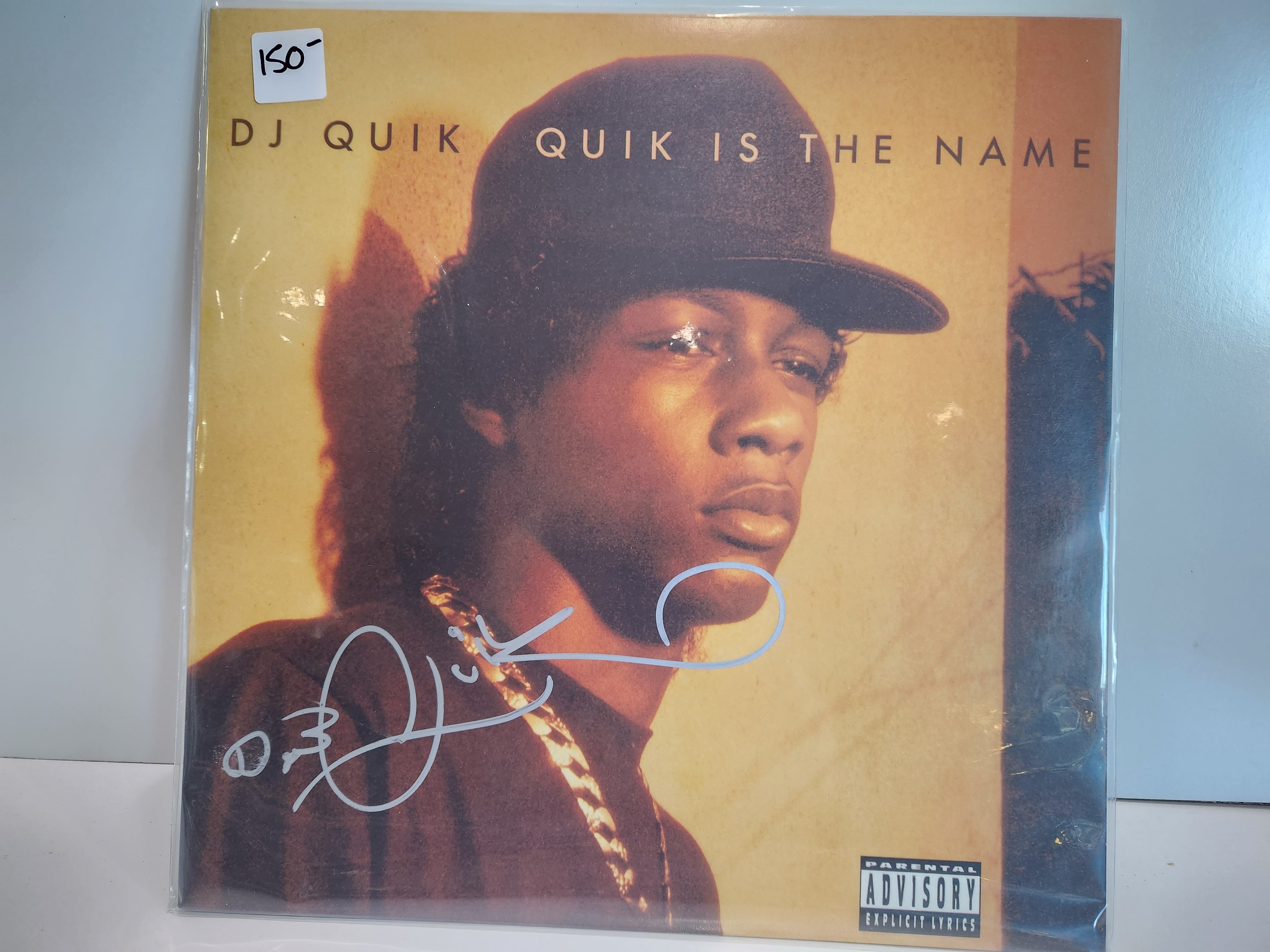 DJ Quik Quik Is The Name Vinyl LP Signed Autograph West Coast Rap Collectible