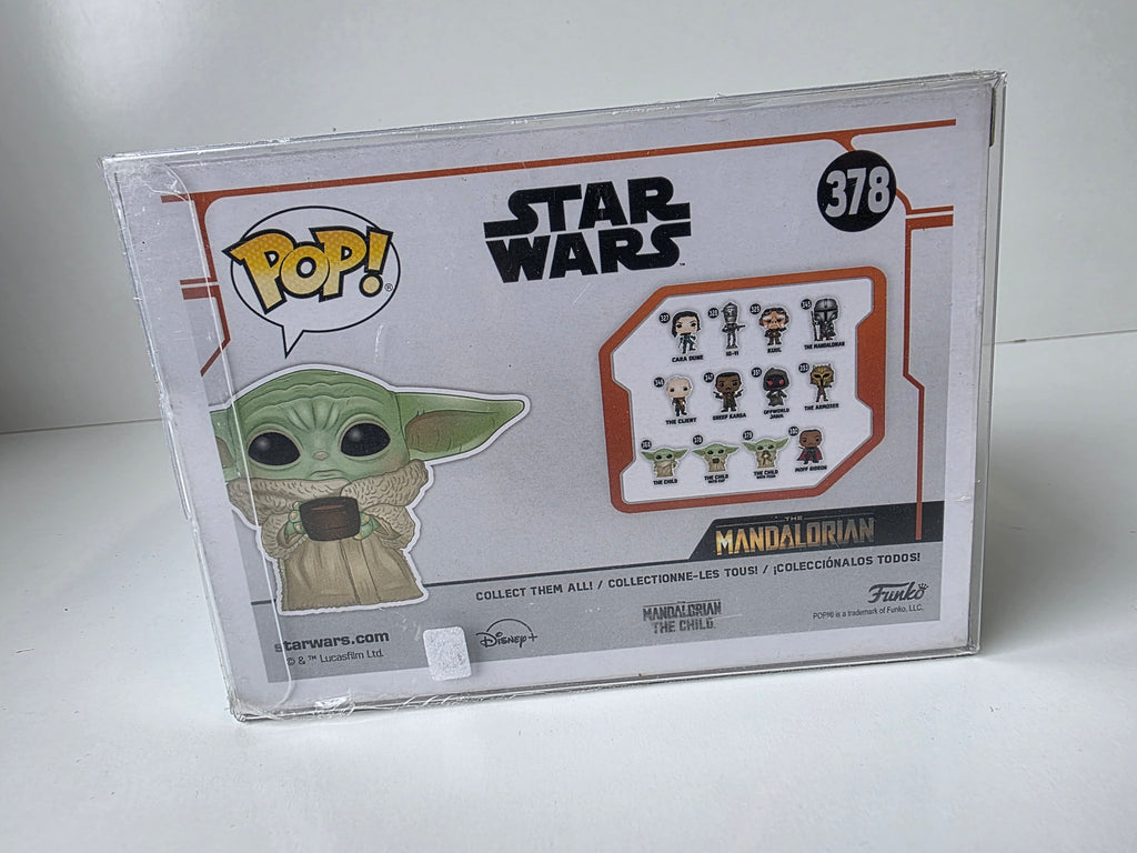 Funko Pop Star Wars The Child With Cup Autographed Beckett Witnessed Collectible