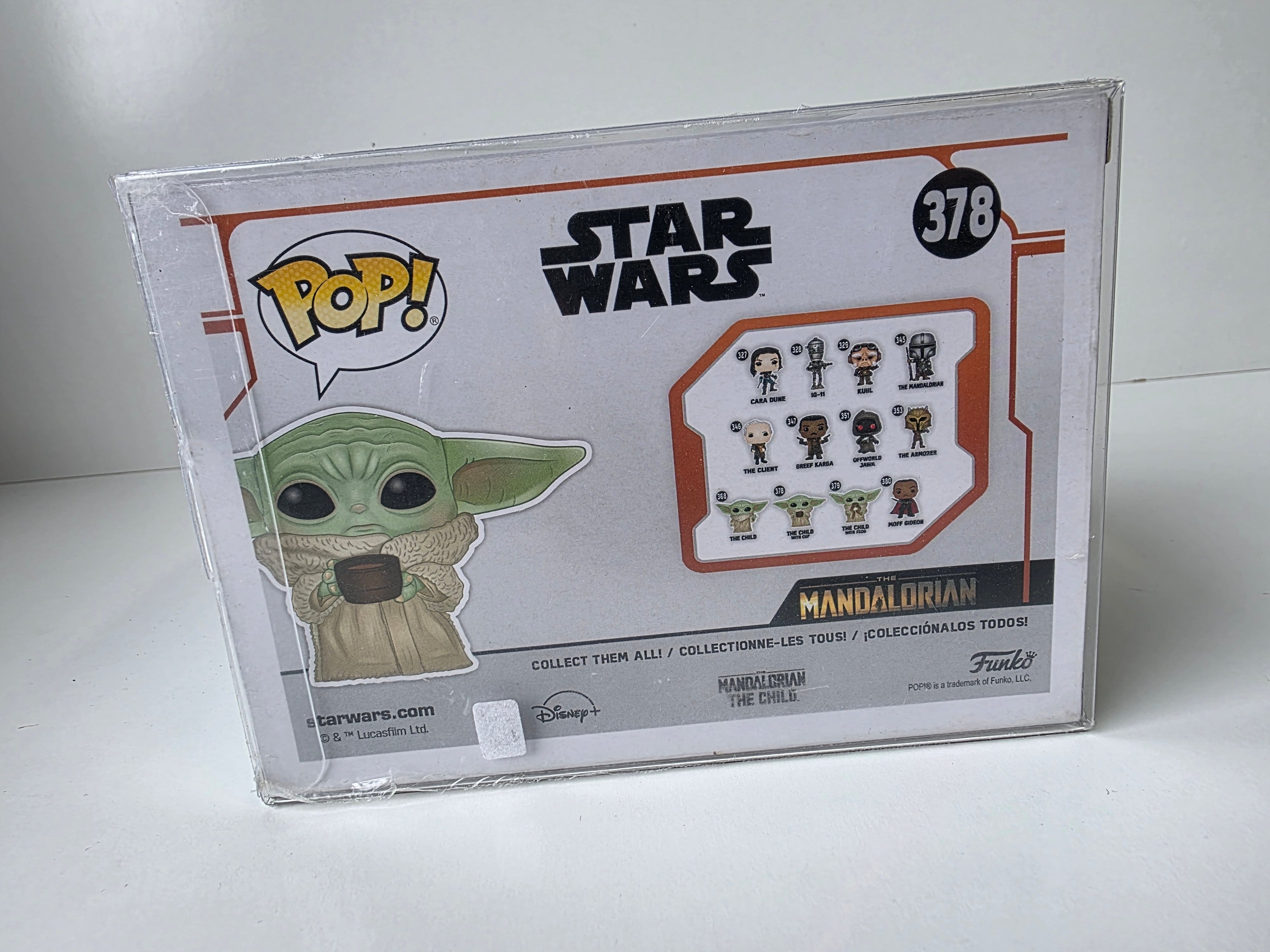 Funko Pop Star Wars The Child With Cup Autographed Beckett Witnessed Collectible