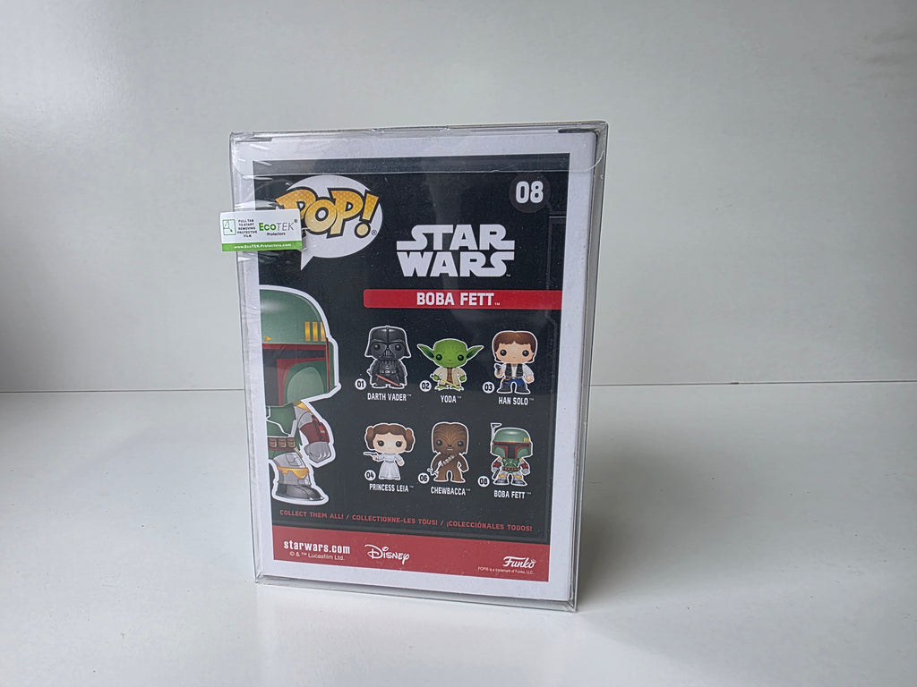 Funko Pop Star Wars Boba Fett Autographed Vinyl Figure Certified Collectible Display