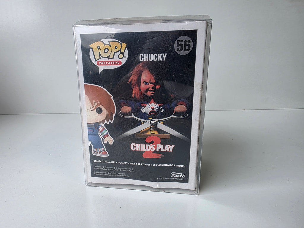 Funko Pop Child’s Play 2 Chucky Autographed Vinyl Figure Beckett Witnessed Collectible