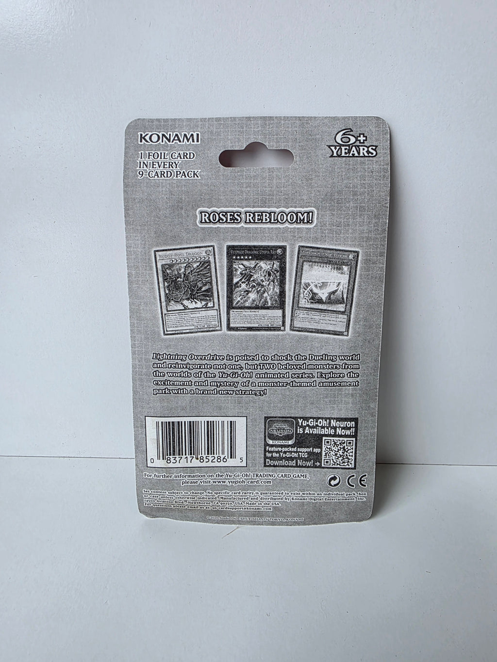 Yu-Gi-Oh Lightning Overdrive 1st Edition Booster Pack Sealed English Trading Cards