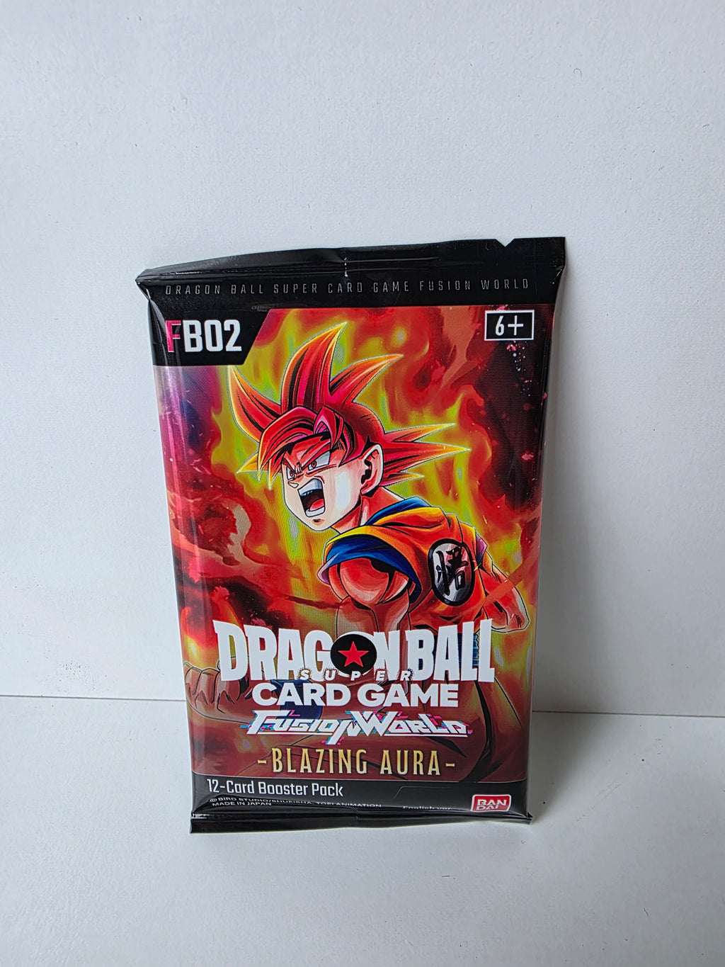 Dragon Ball Super Card Game Fusion World Blazing Aura FB02 Booster Pack Sealed 12 Cards