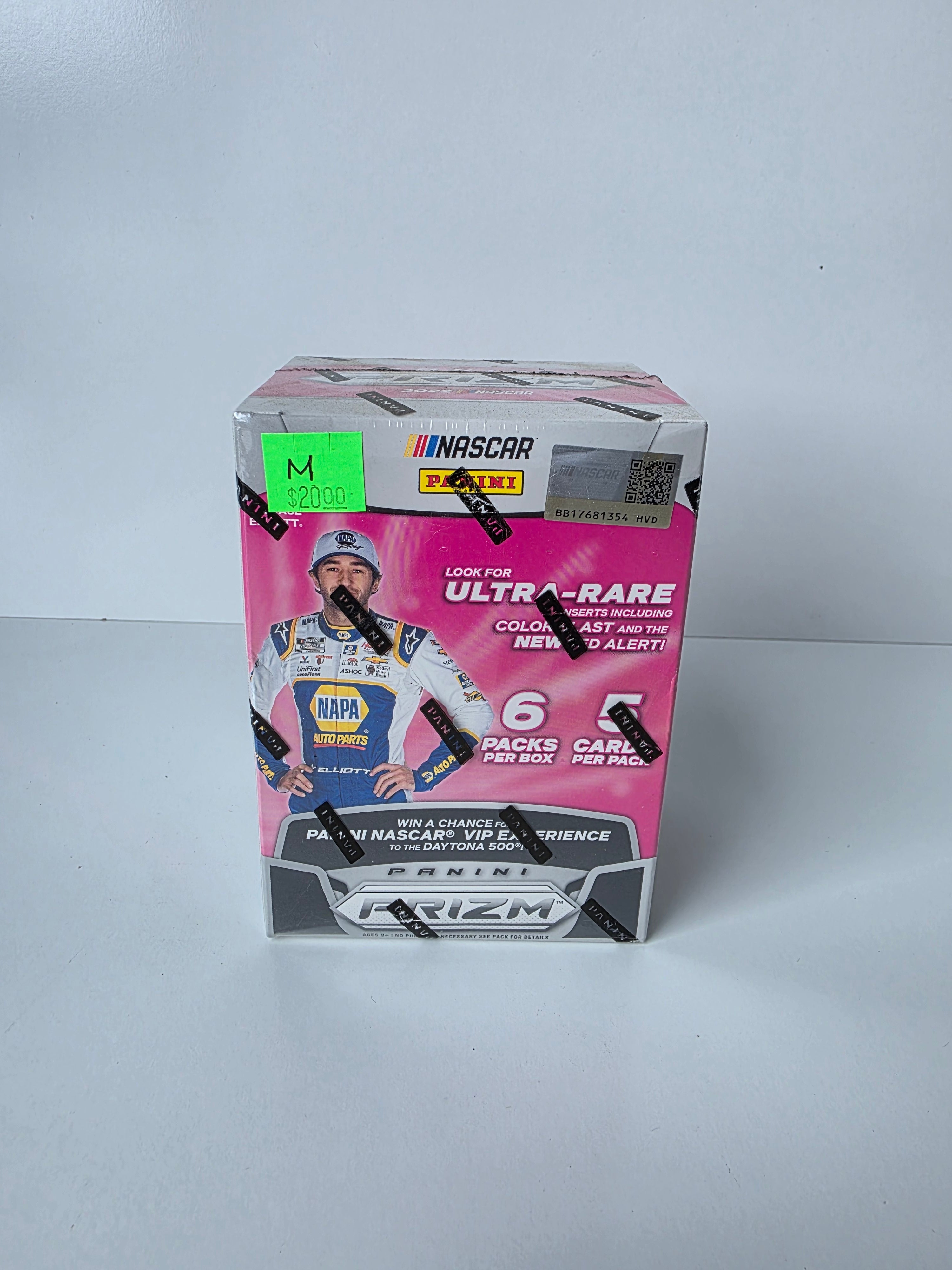 Panini Prizm 2022 NASCAR Racing Trading Cards Factory Sealed Box 6 Packs Ultra Rare Inserts