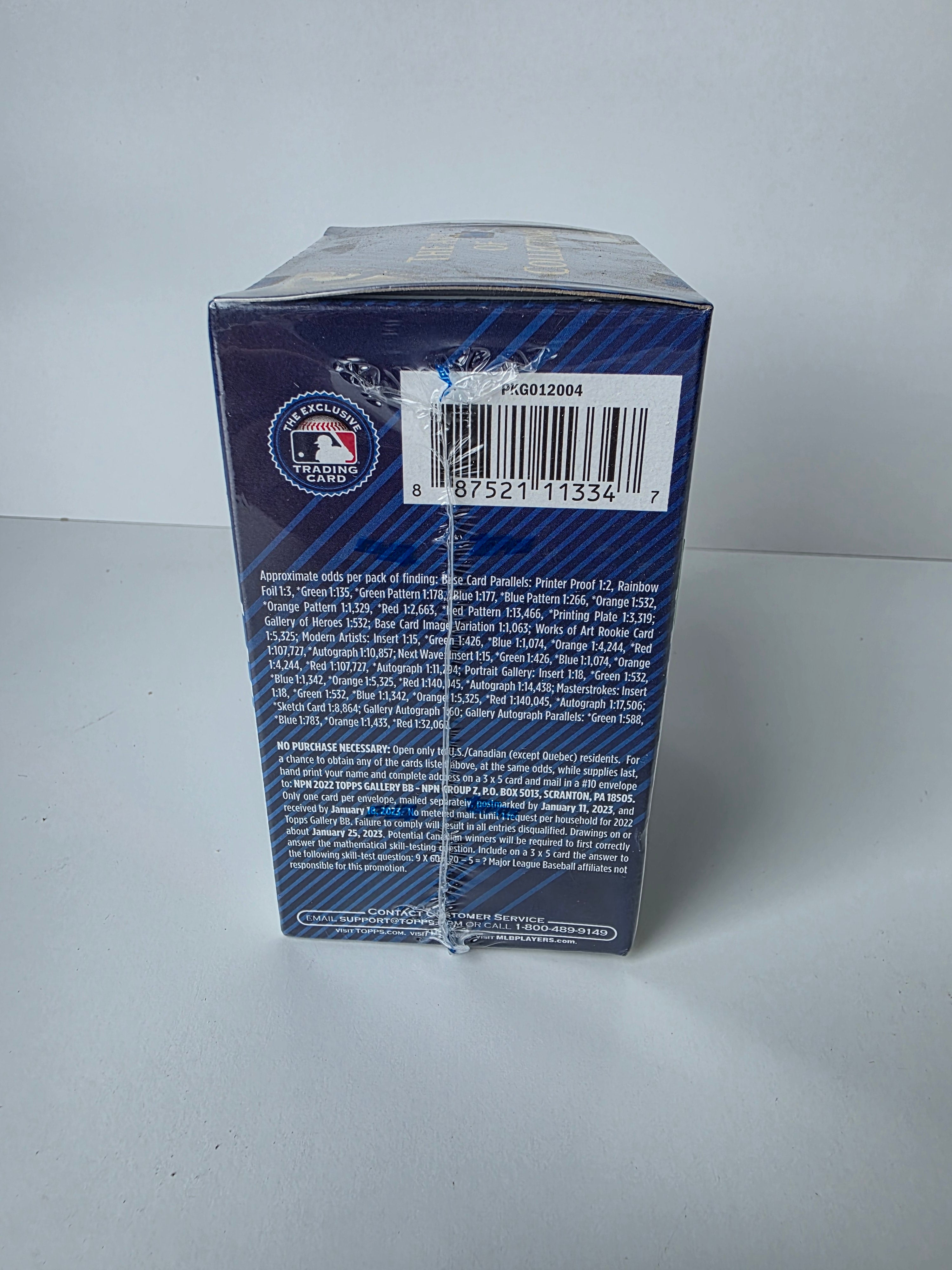 Topps Gallery 2022 Baseball Trading Cards Factory Sealed Box 4 Exclusive Parallels
