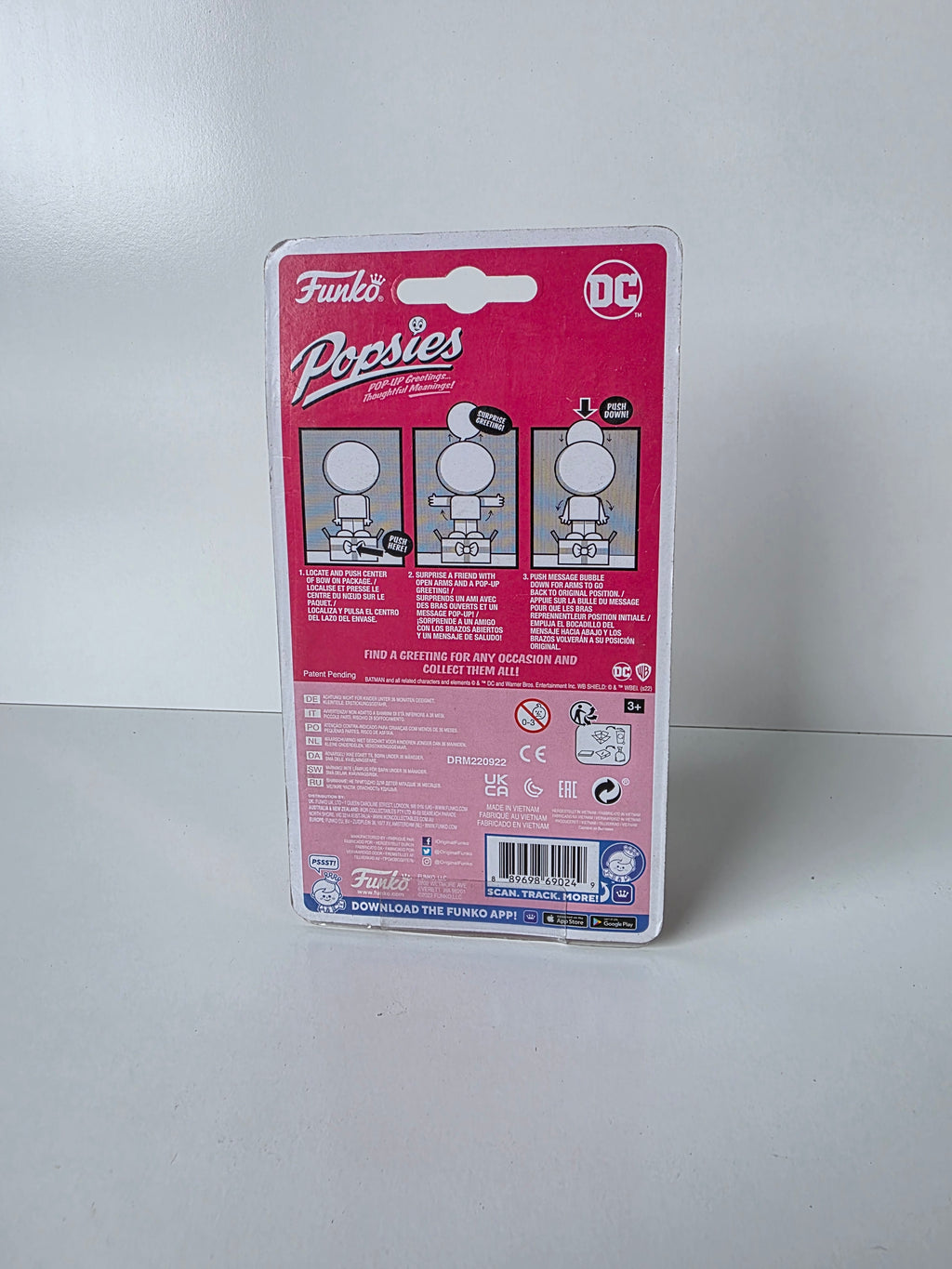 Funko Popsies DC Super Villains The Joker Valentine’s Edition Walmart Exclusive