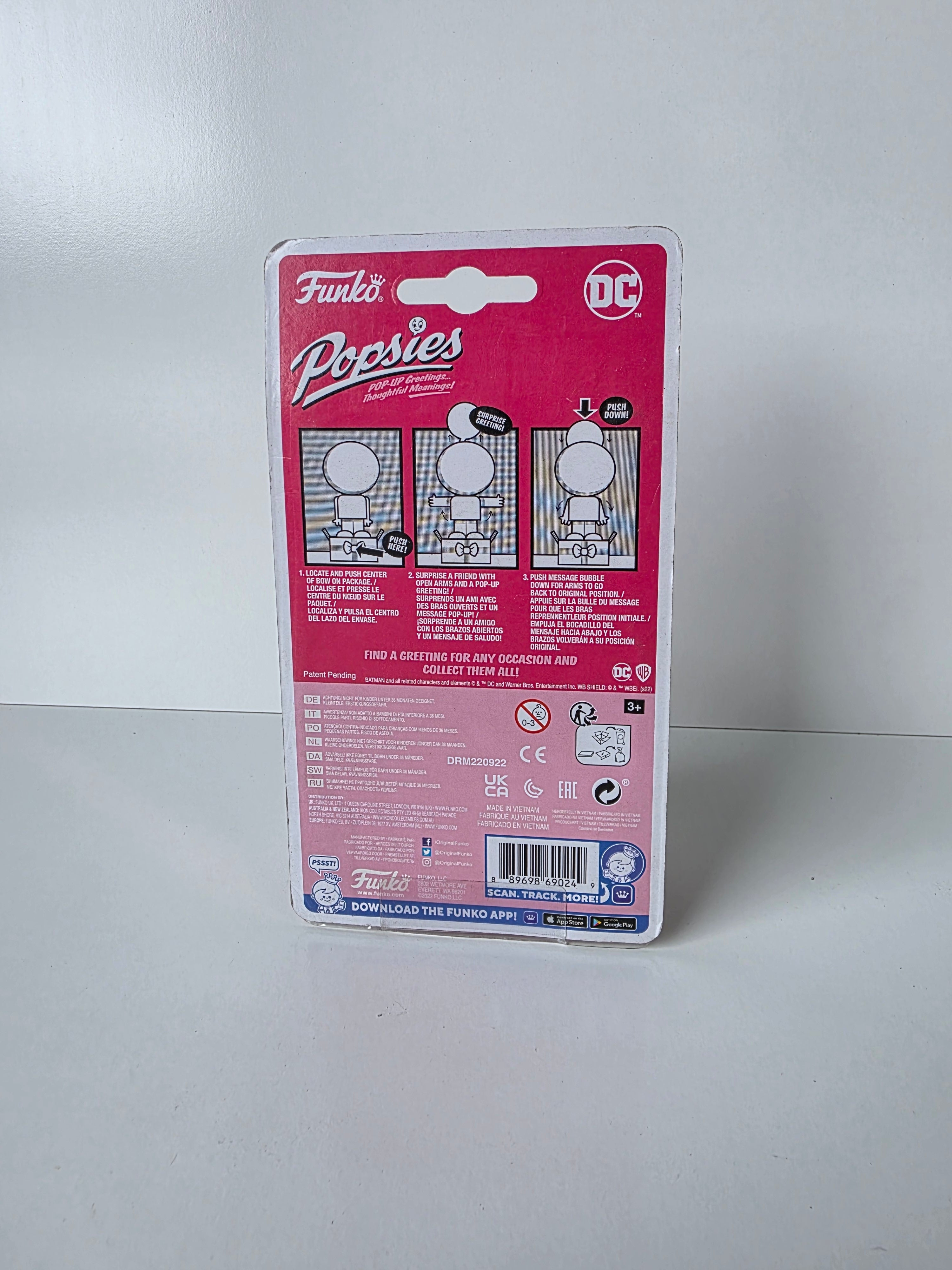 Funko Popsies DC Super Villains The Joker Valentine’s Edition Walmart Exclusive