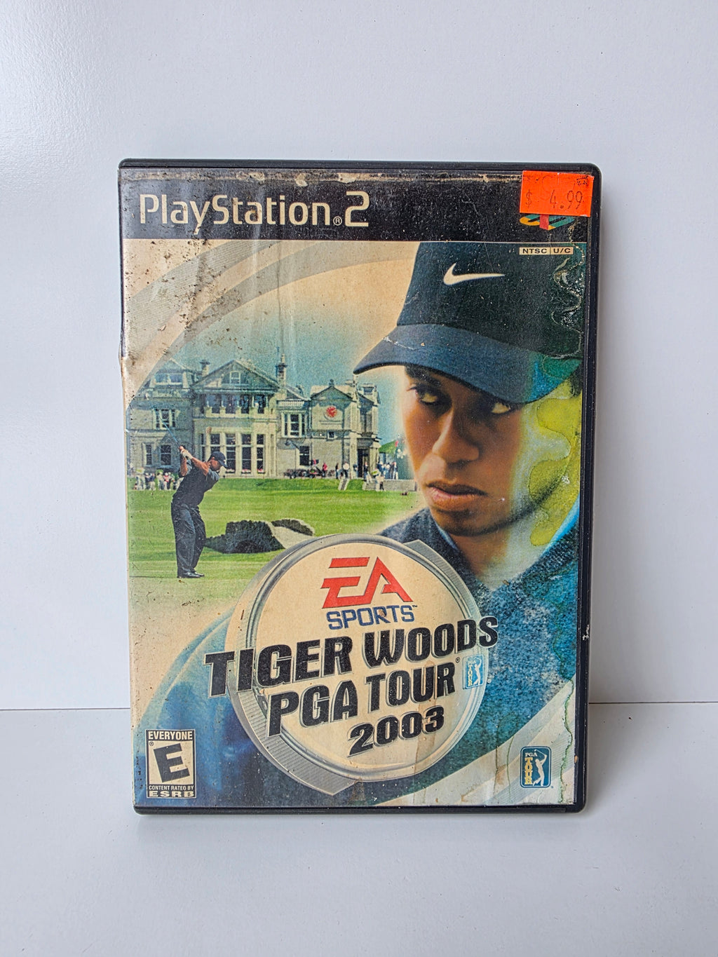 Tiger Woods PGA Tour 2003 (Sony PlayStation 2, 2002) — Complete with Case & Artwork