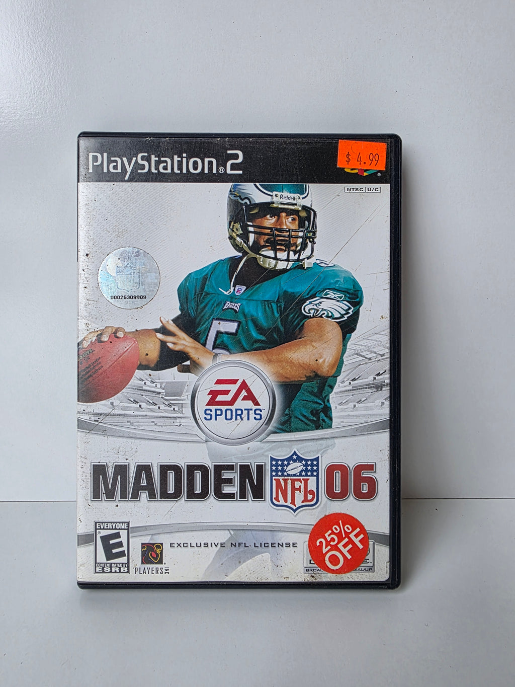 Madden NFL 06 (Sony PlayStation 2, 2005) — Complete with Case & Artwork