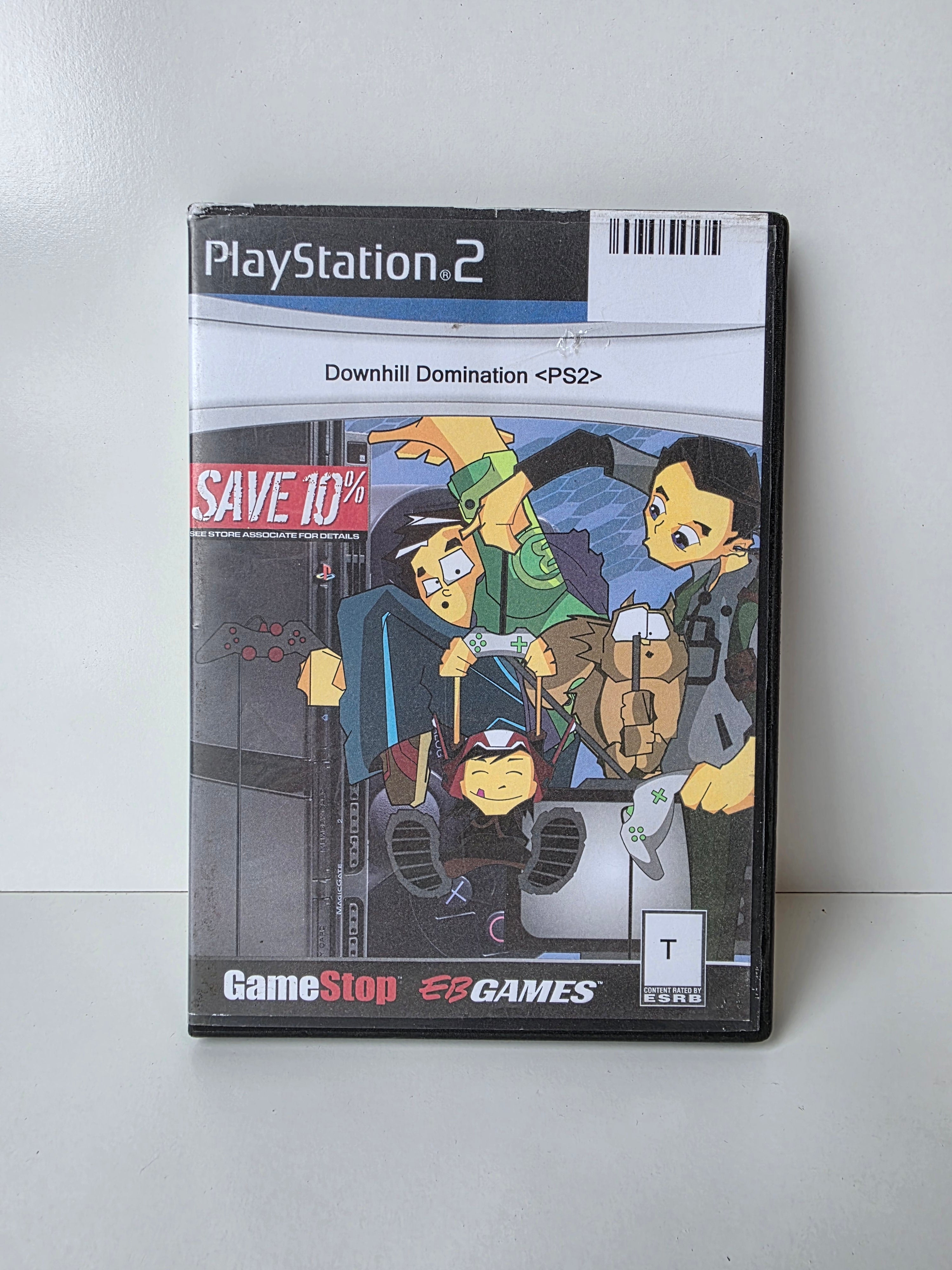 Downhill Domination (Sony PlayStation 2, 2003) — GameStop EB Games Case