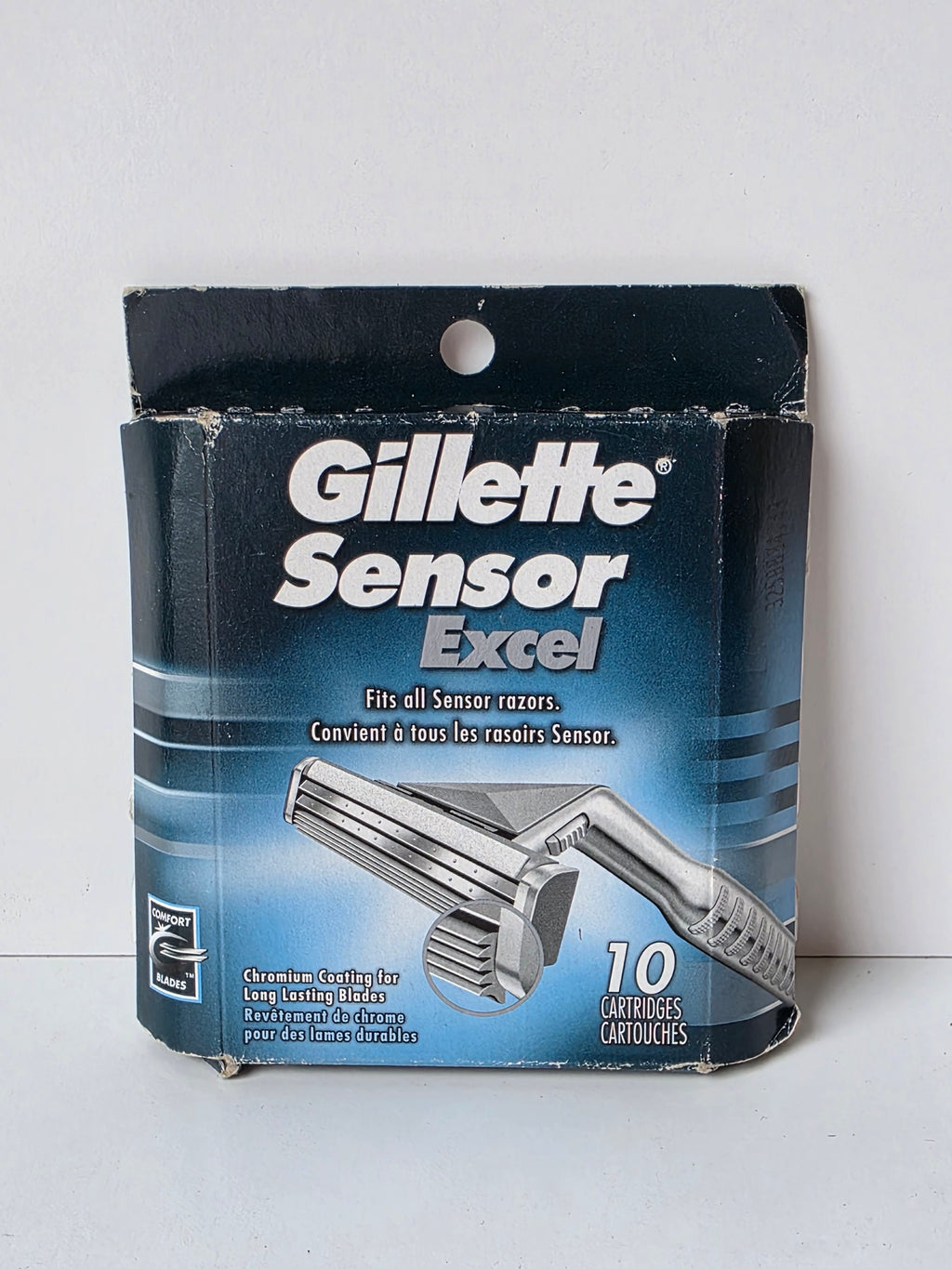 Gillette Sensor Excel Razor Blade Cartridges 10 Pack Fits All Sensor Razors