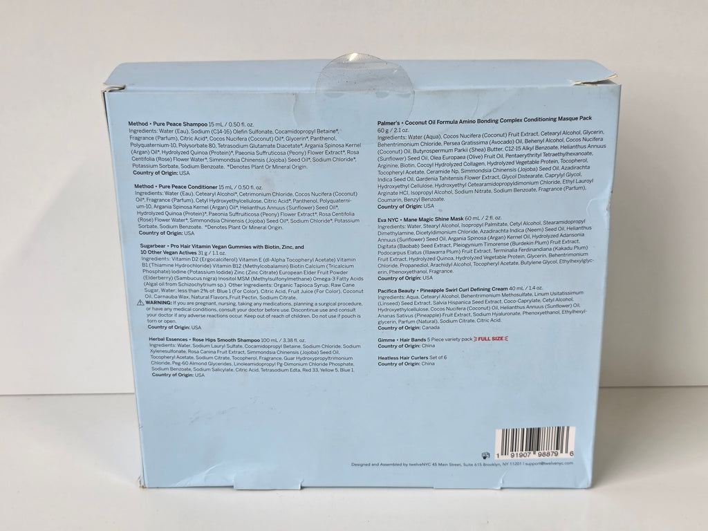 Season To Shine Hair Discovery Gift Set With Shampoo Conditioner Masks Bands (78)
