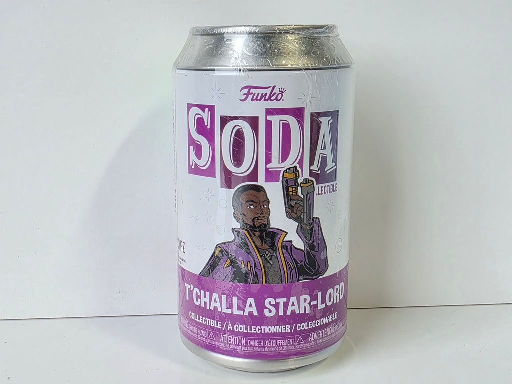 Funko Vinyl Soda Marvel T’Challa Star-Lord What If Collectible Figure Sealed