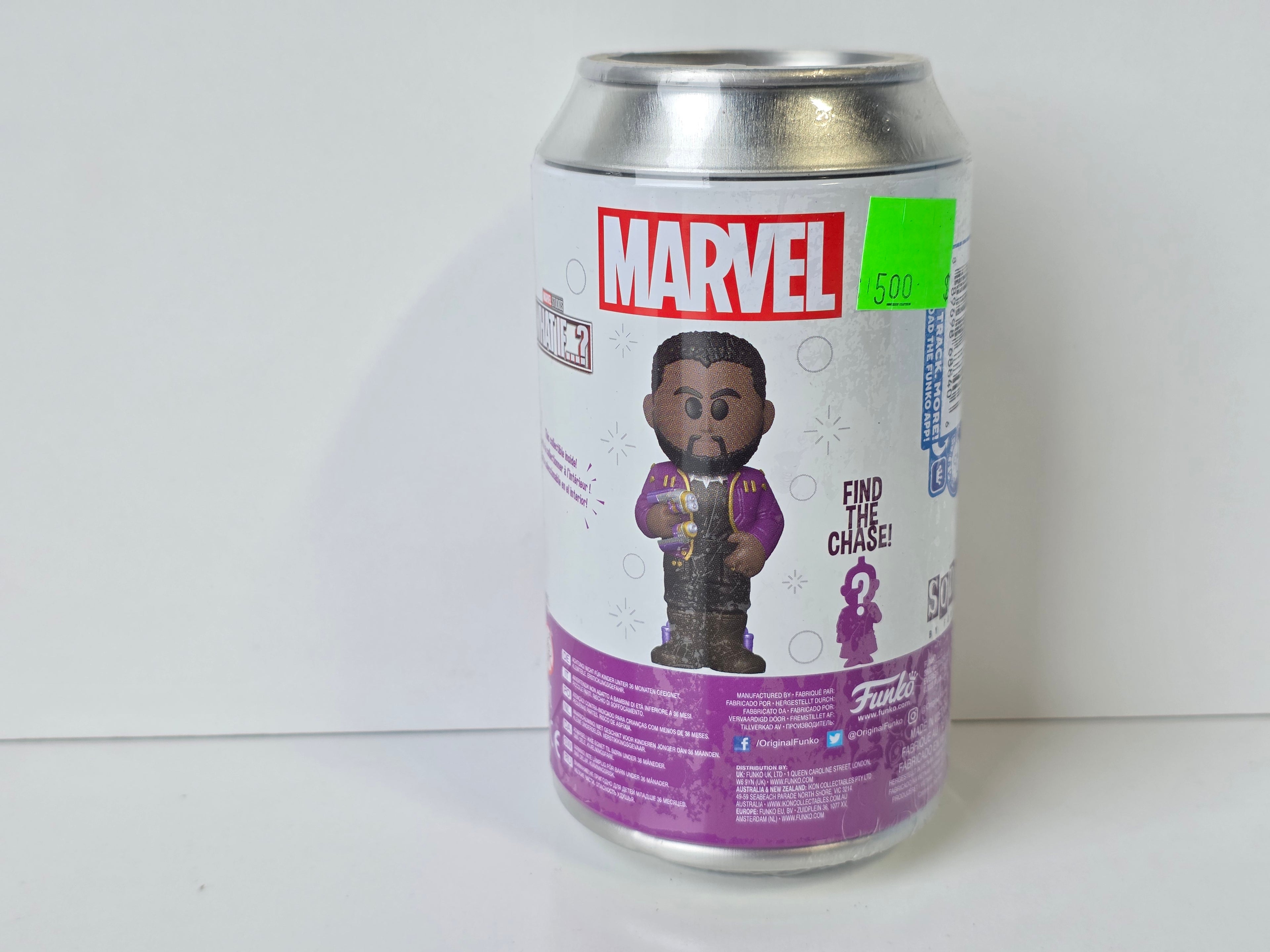 Funko Vinyl Soda Marvel T’Challa Star-Lord What If Collectible Figure Sealed