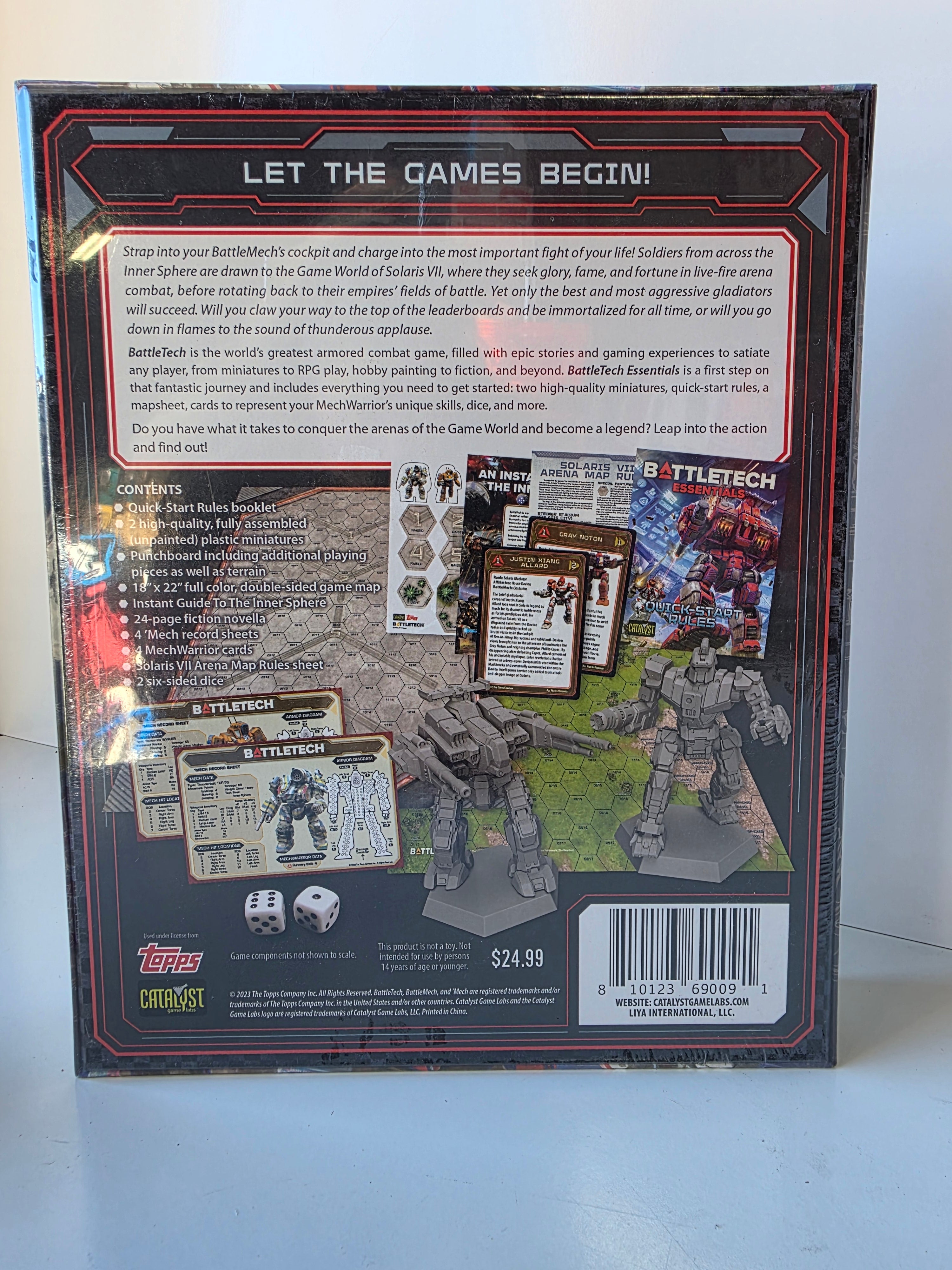 BattleTech Essentials Tabletop Strategy Game by Catalyst Game Labs Complete Set