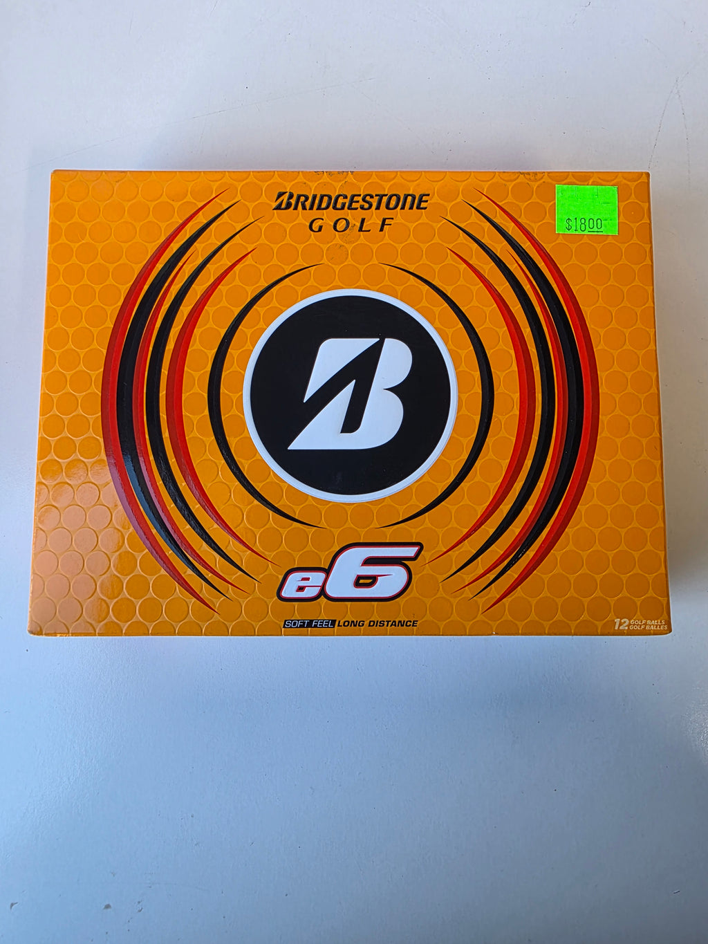 Bridgestone e6 Golf Balls 12 Pack Soft Feel Long Distance Seamless Cover