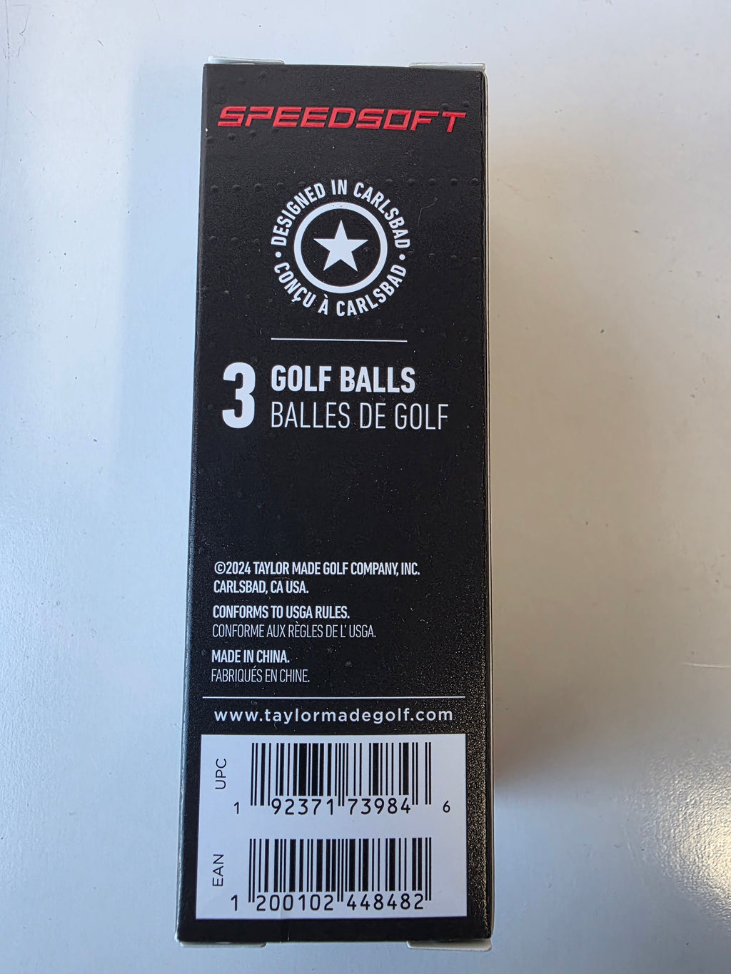 TaylorMade SpeedSoft Golf Balls 3 Pack – Ultra Soft Feel, Long Distance