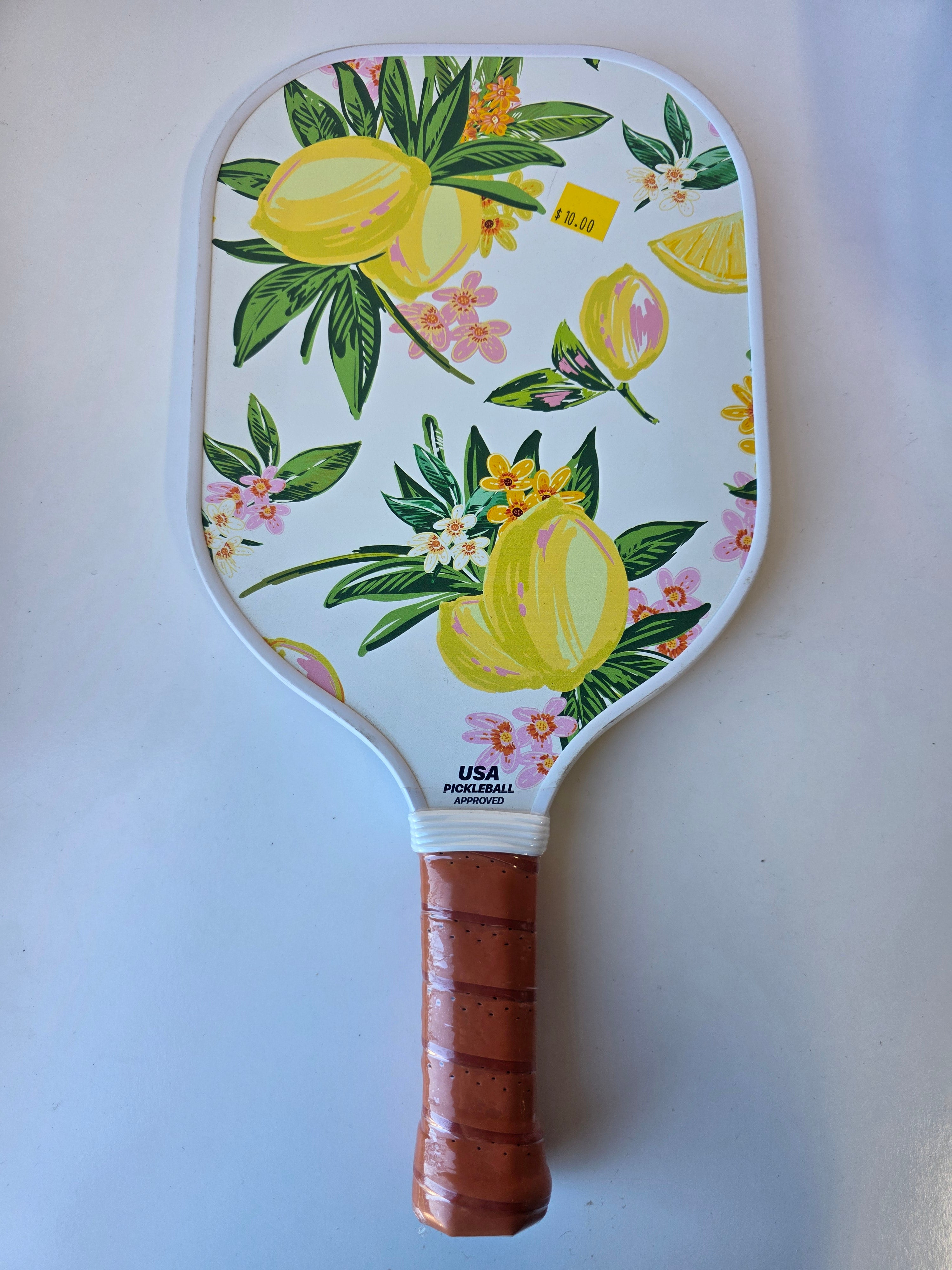 Lemon Blossom Pickleball Paddle – USA Pickleball Approved Lightweight Composite Paddle