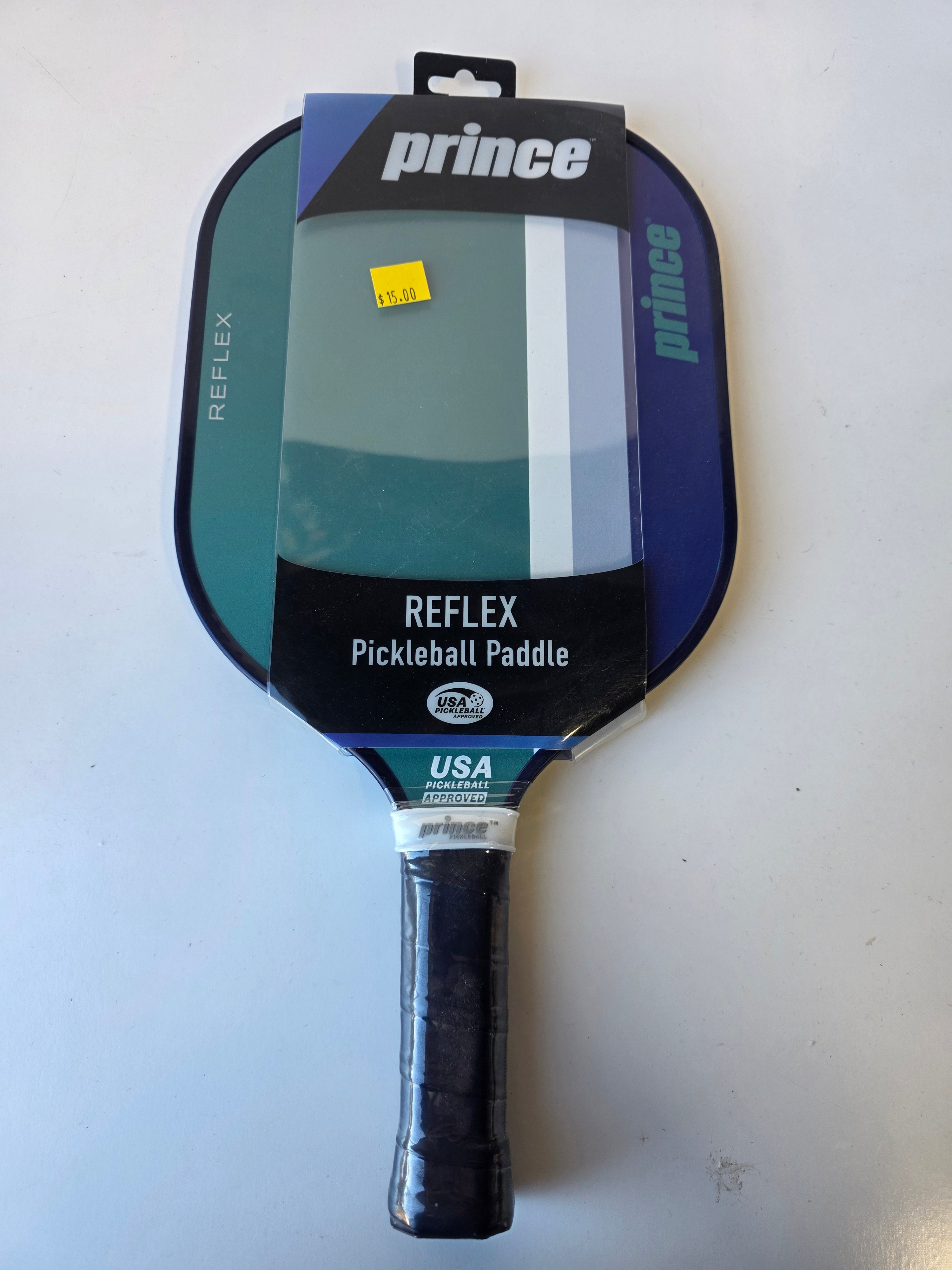Prince Reflex Pickleball Paddle – 11mm Graphite, Spin Acceleration Surface, USA Pickleball Approved