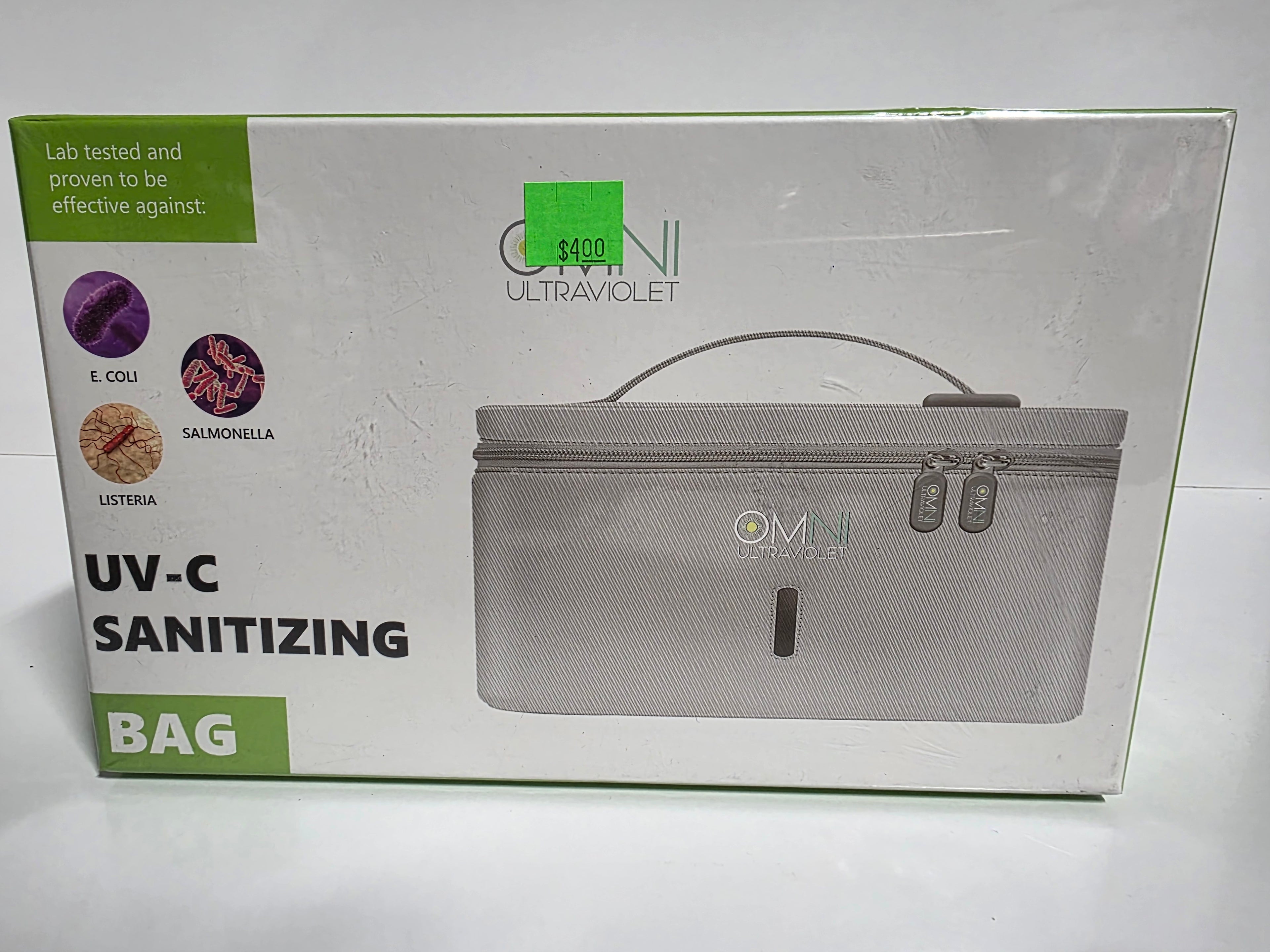 Omni Ultraviolet UV-C Sanitizing Bag Portable Disinfection Case for Phones and Accessories