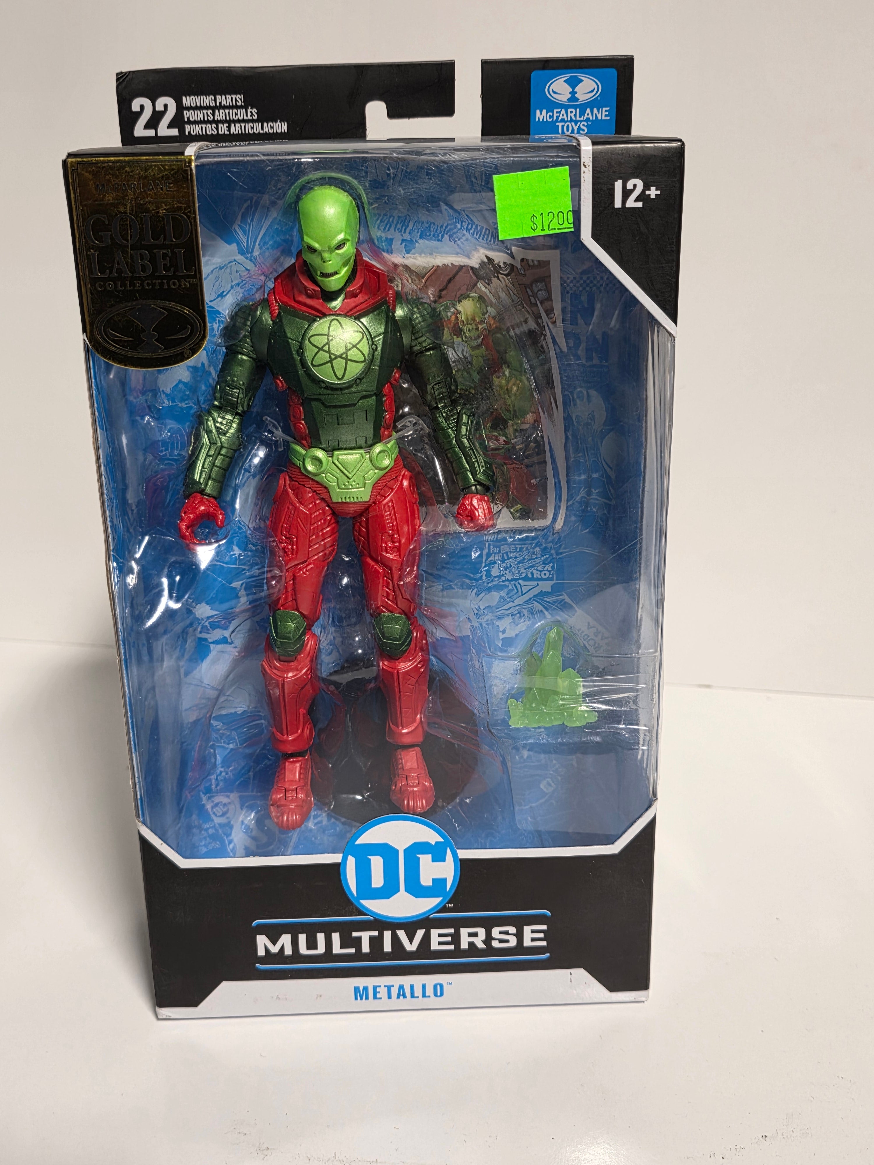 McFarlane Toys DC Multiverse Metallo Gold Label Edition 7-Inch Action Figure Collectible