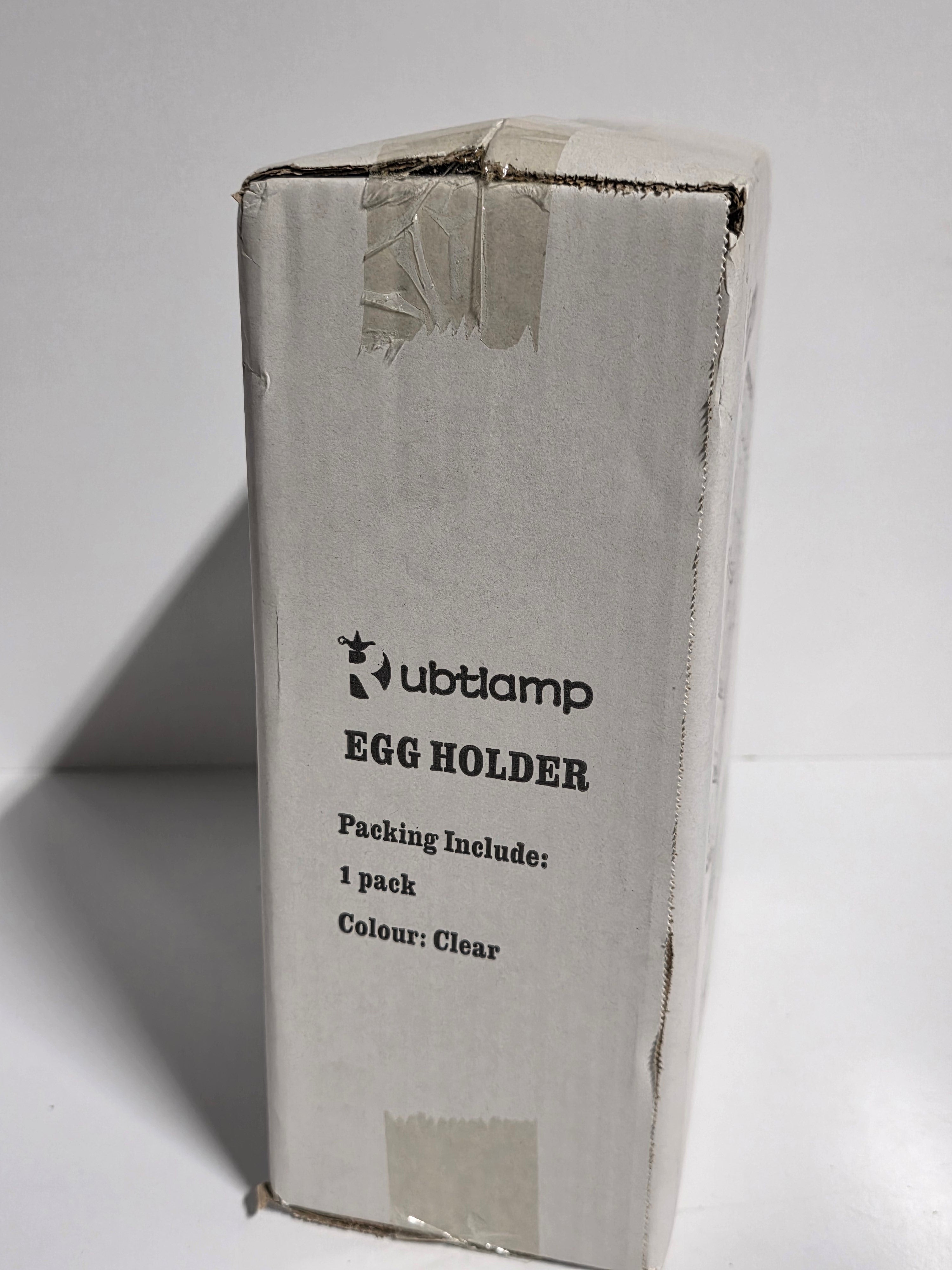 Rubtlamp 3 Layer Automatic Rolling Clear Plastic Egg Storage Holder Organizer Box