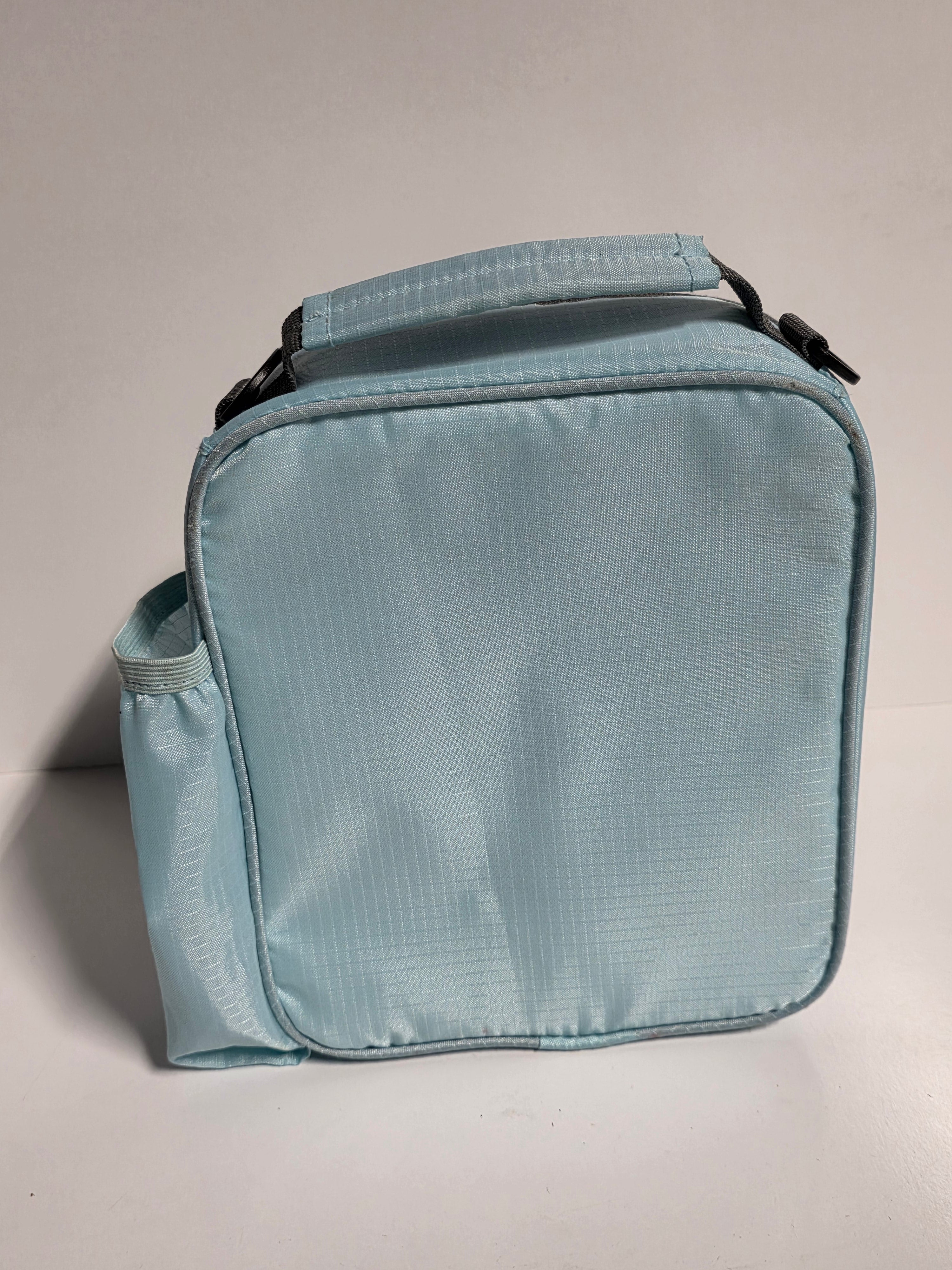 Igloo Light Blue Insulated Lunch Bag Cooler Soft Tote with Handle and Side Pocket