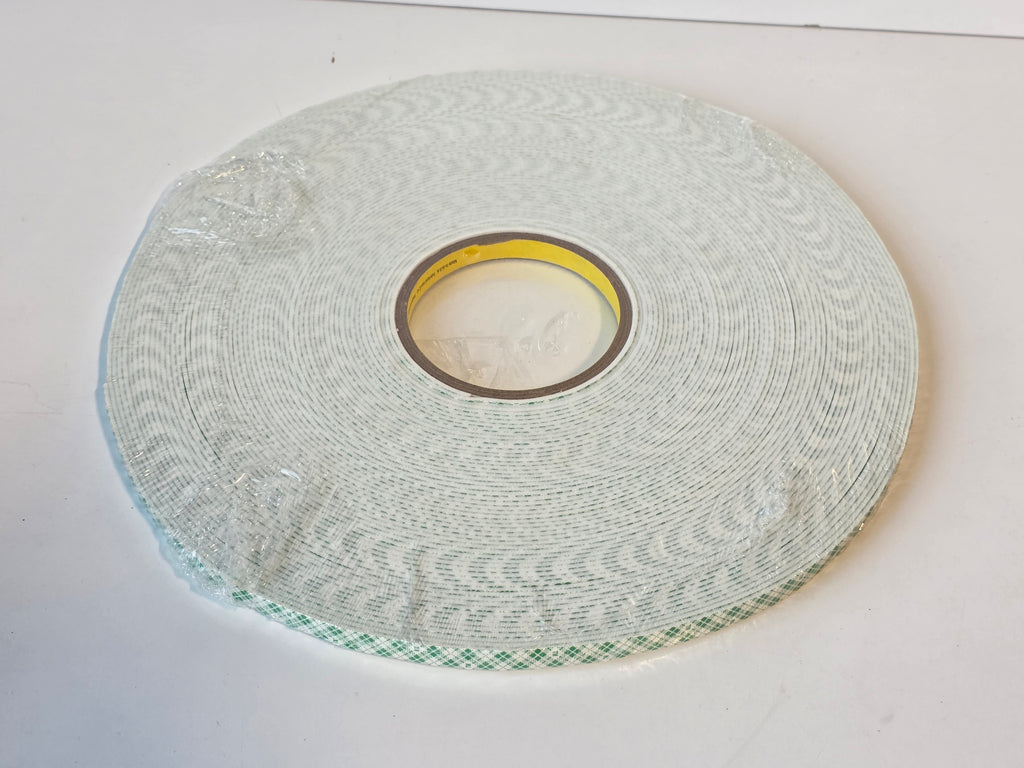 3M 4008 Heavy Duty Double-Sided Foam Tape - 1⁄2" x 36 yds