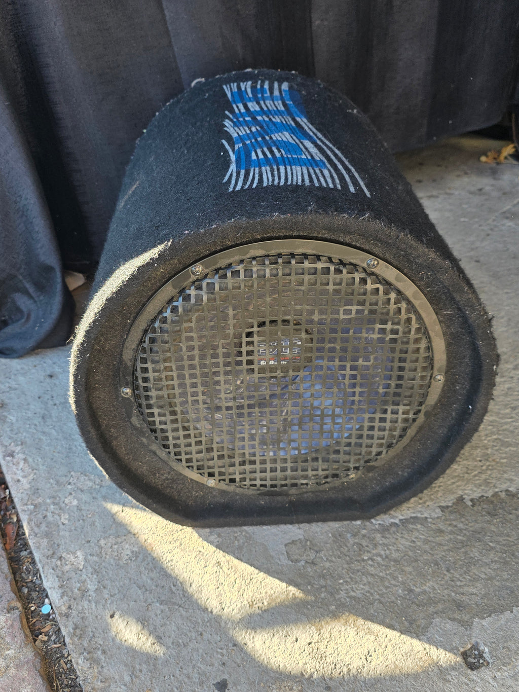 Pyle Blue Wave 600W Subwoofer Tube Speaker Enclosure