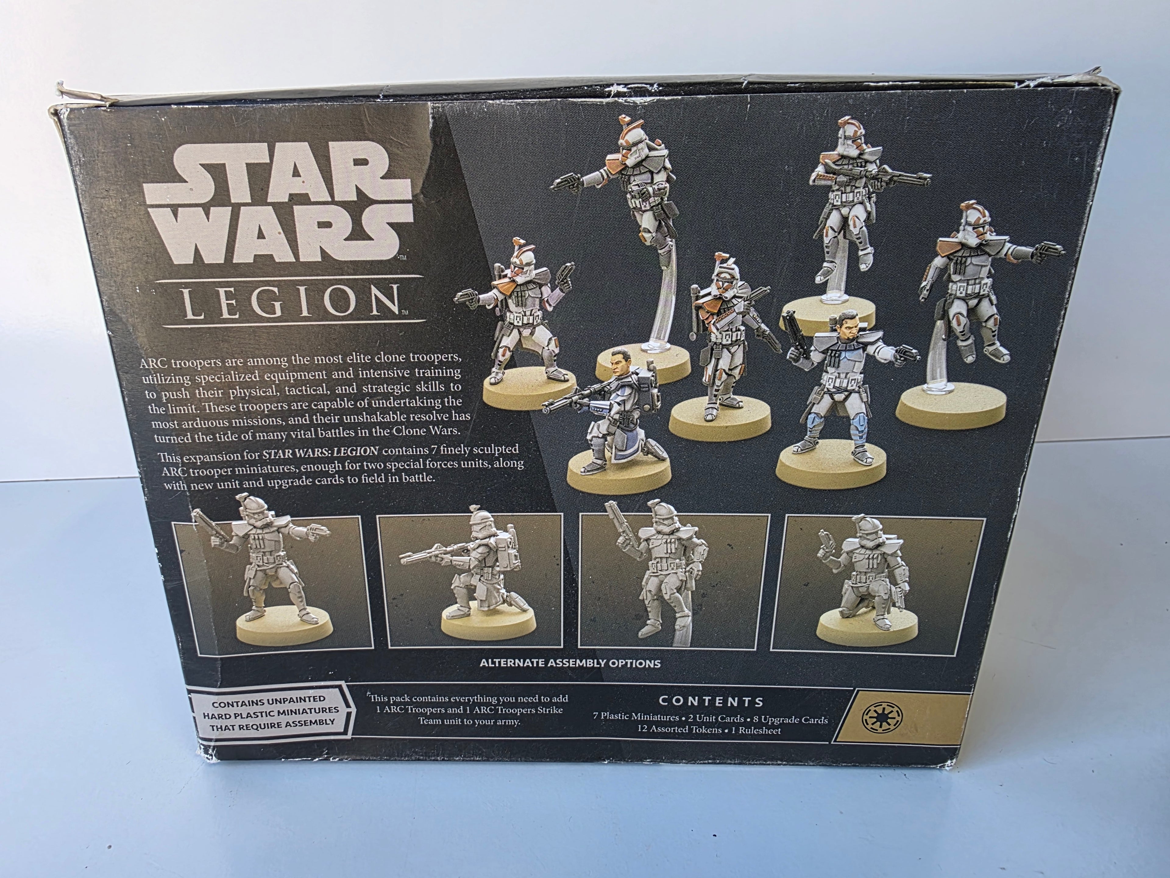 Star Wars Legion ARC Troopers Unit Expansion Miniatures Set