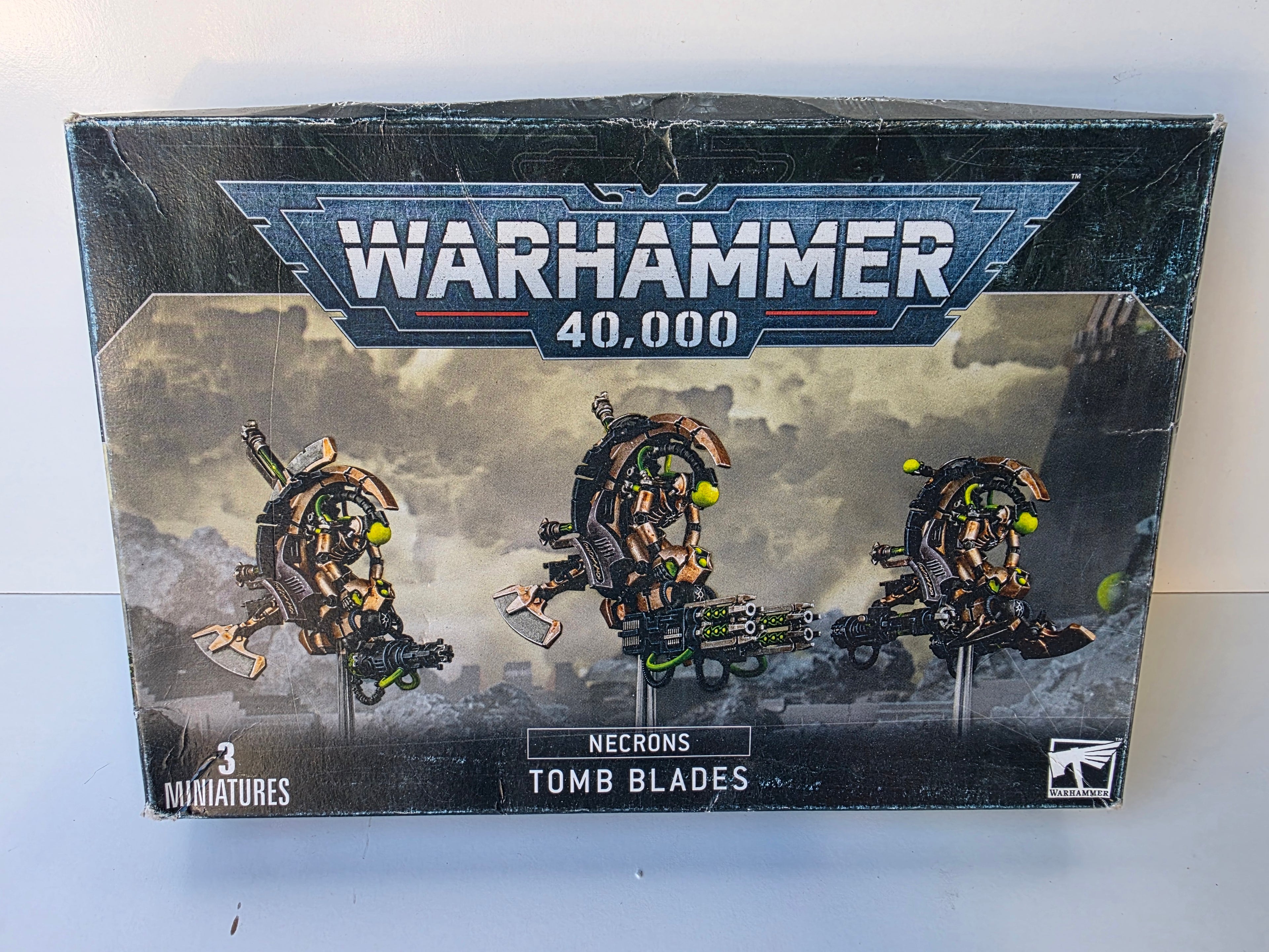 Warhammer 40000 Necrons Tomb Blades Miniatures Box Set Collectible Tabletop Models