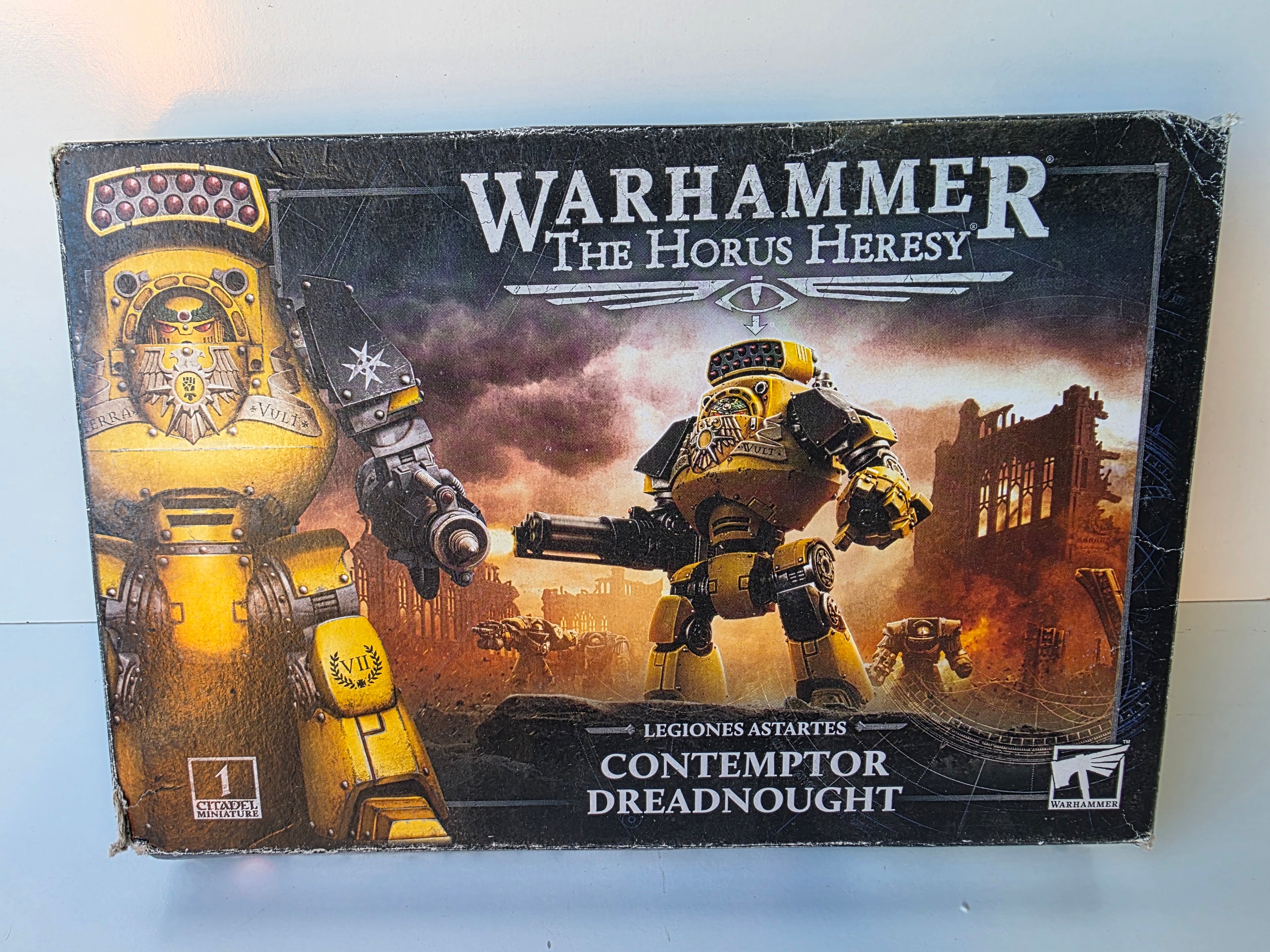 Warhammer The Horus Heresy Legiones Astartes Contemptor Dreadnought Collectible Kit