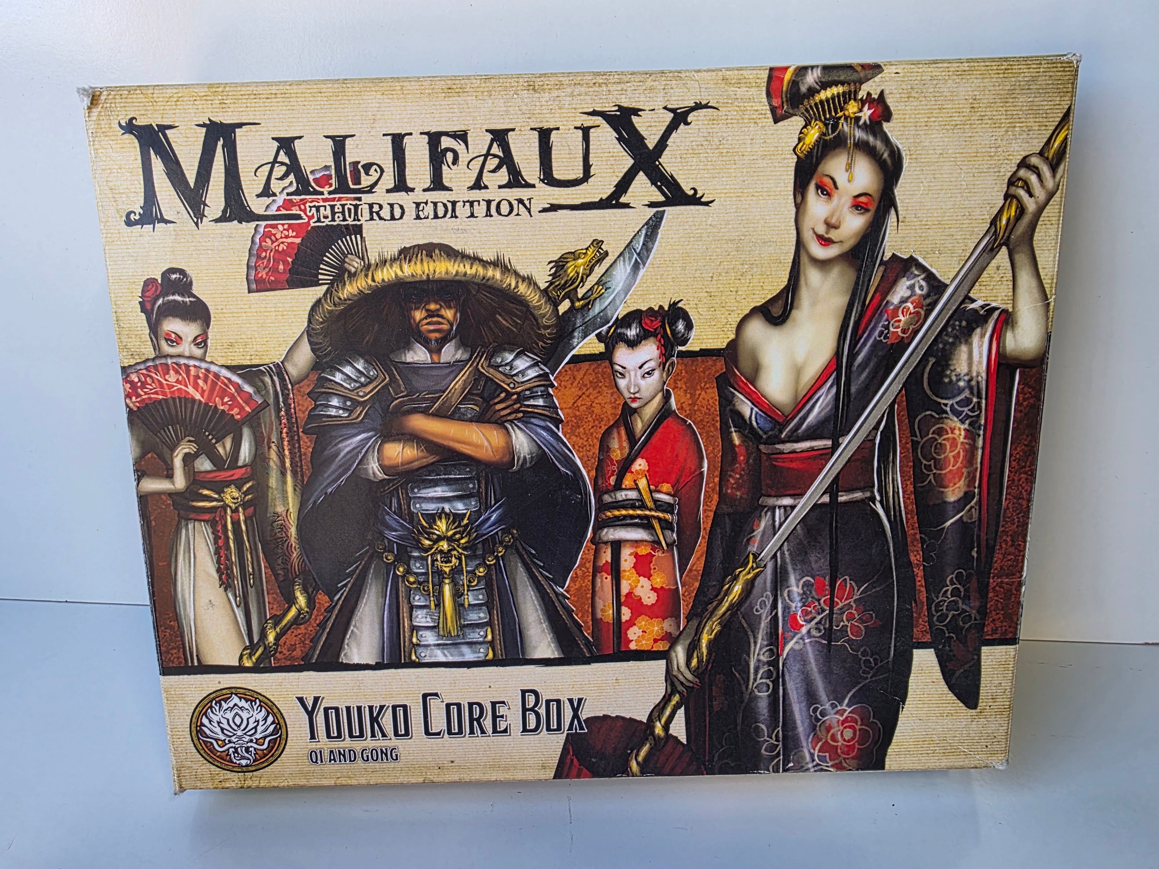 Malifaux Third Edition Youko Core Box Qi and Gong Miniature Game Collectible Set
