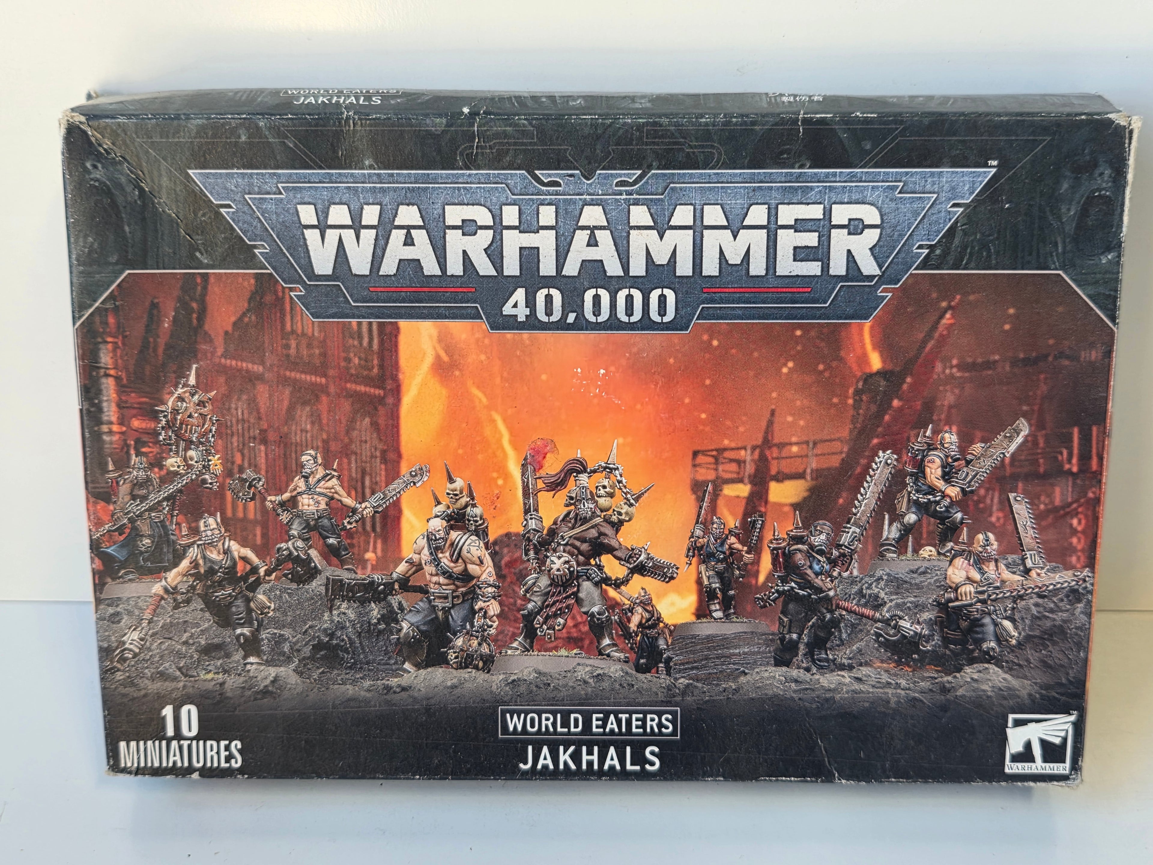 Warhammer 40,000: World Eaters Jakhals – 10 Citadel Miniatures (Open Box)