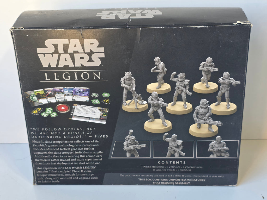 Star Wars: Legion – Phase II Clone Troopers Unit Expansion (Fantasy Flight Games)