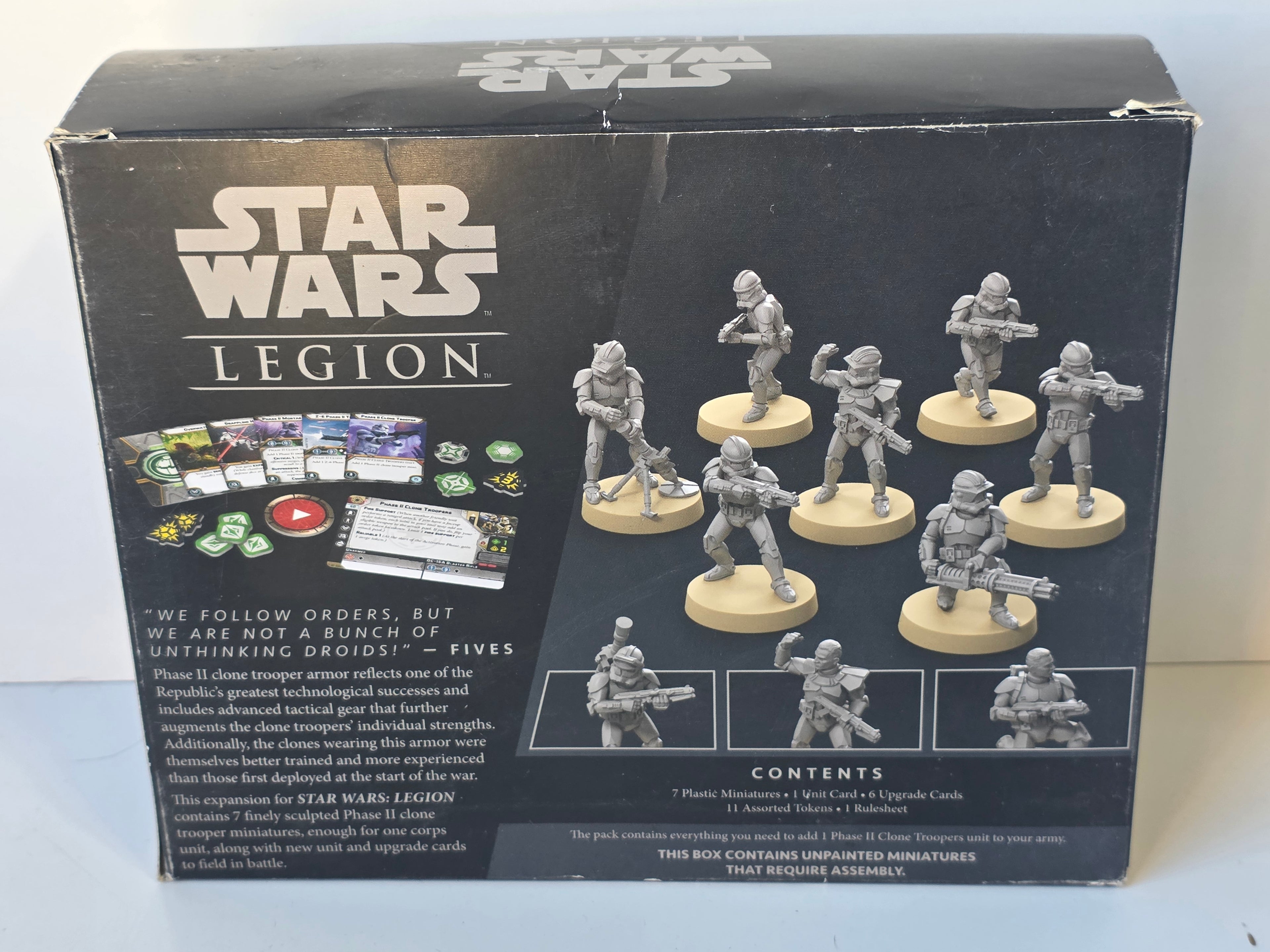 Star Wars: Legion – Phase II Clone Troopers Unit Expansion (Fantasy Flight Games)