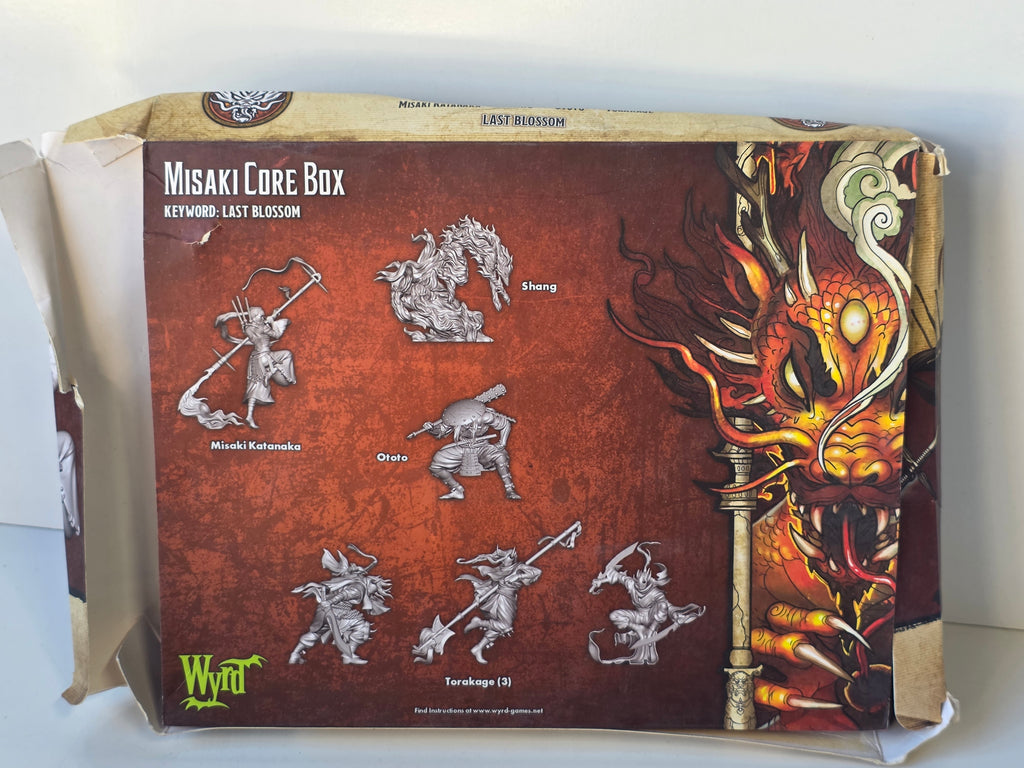 Malifaux Third Edition – Misaki Core Box (Last Blossom Crew, Wyrd Miniatures)