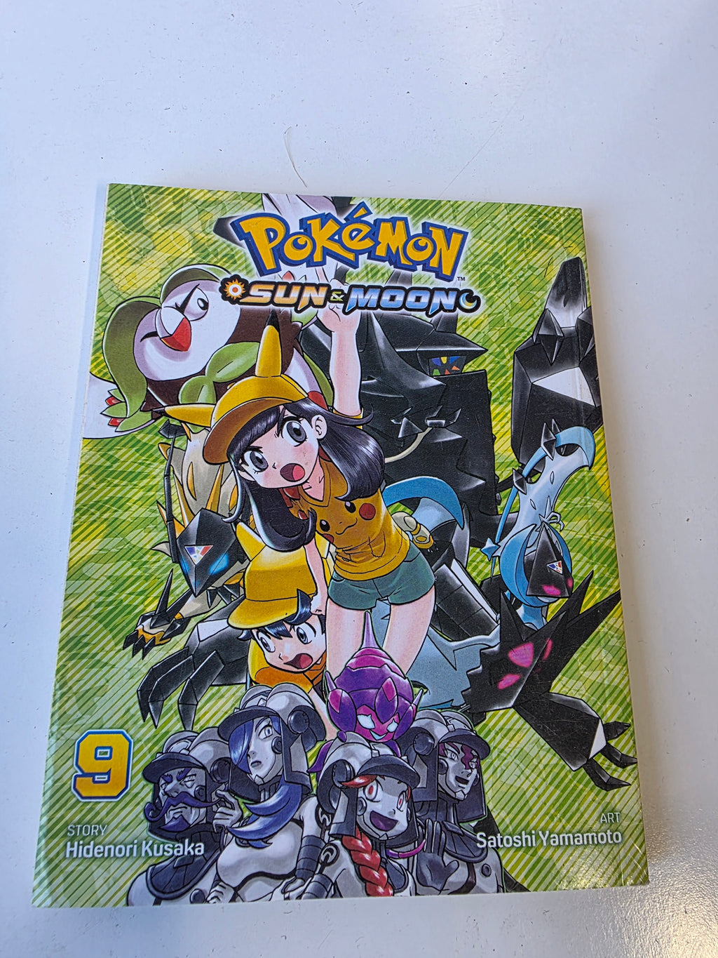 Pokémon Sun And Moon Manga Lot Volumes 1 2 5 8 9 English Graphic Novel Collection