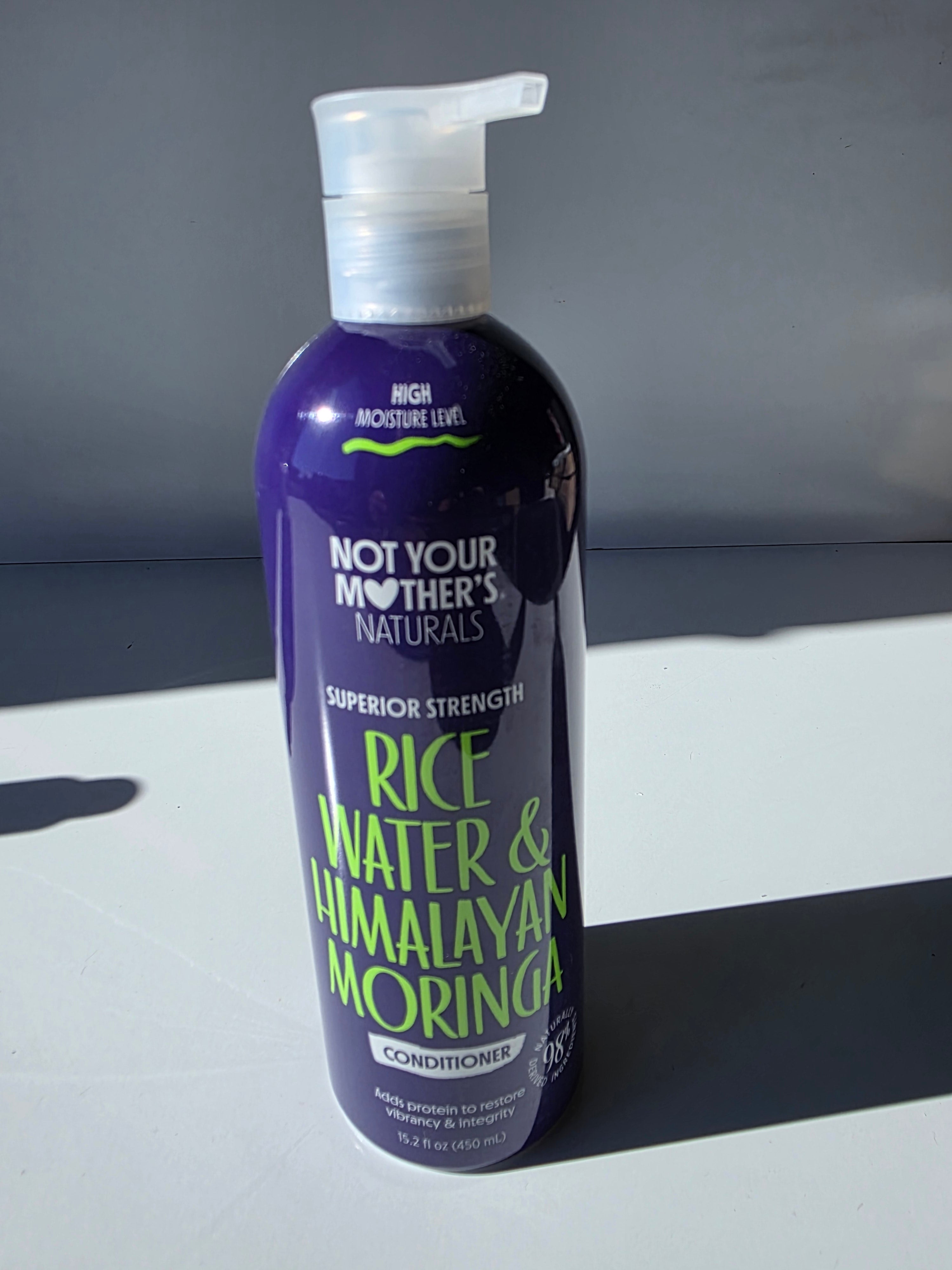 Not Your Mother’s Naturals Rice Water And Himalayan Moringa Conditioner 15oz Superior Strength