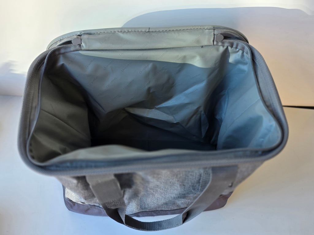 CleverMade Tahoe Collapsible Cooler Bag Recycled Polyester Portable 30 Can Capacity