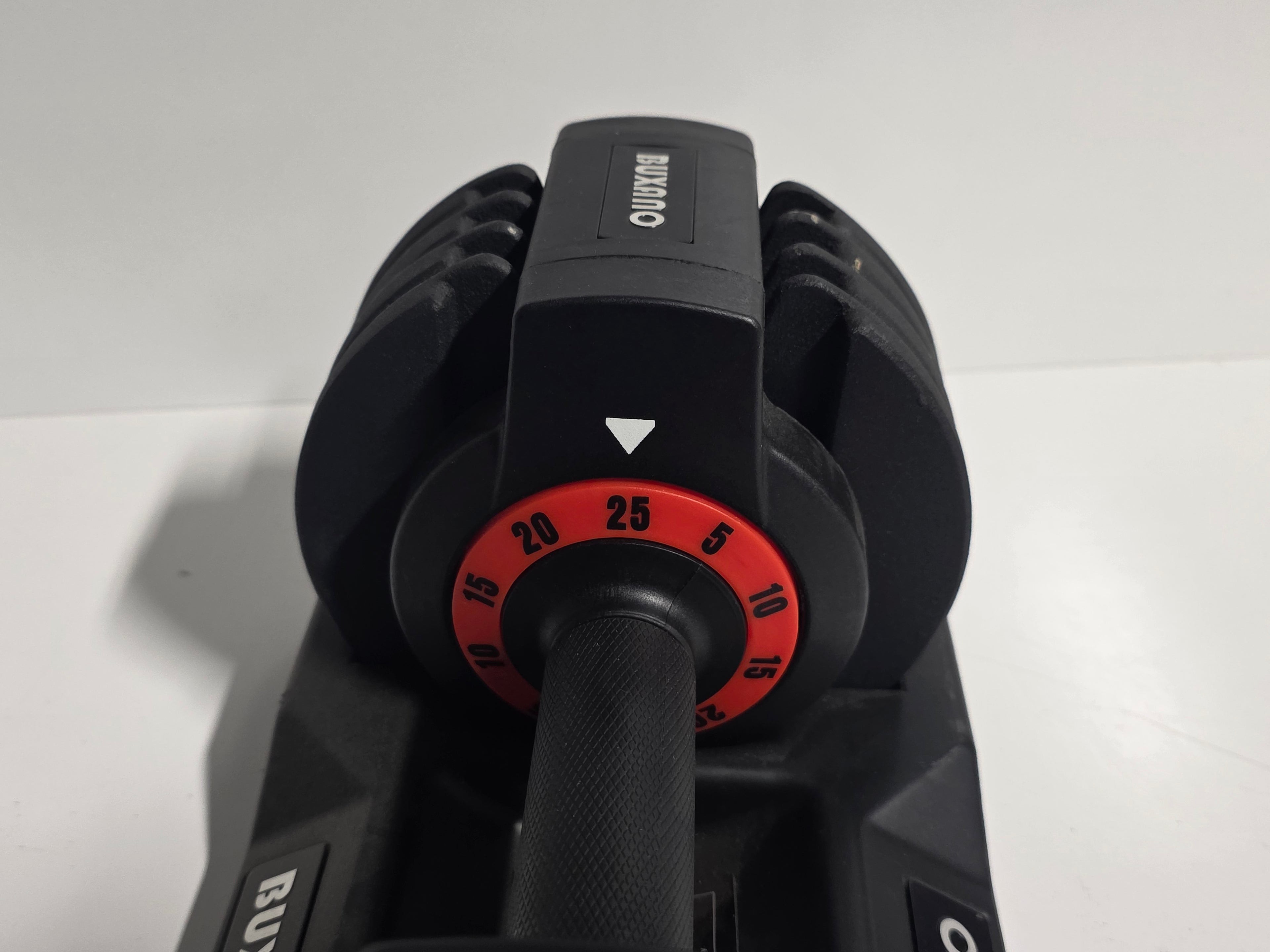 Buxano Adjustable Dumbbell 25 LB Single Weight Dial Set Home Gym Fitness Equipment