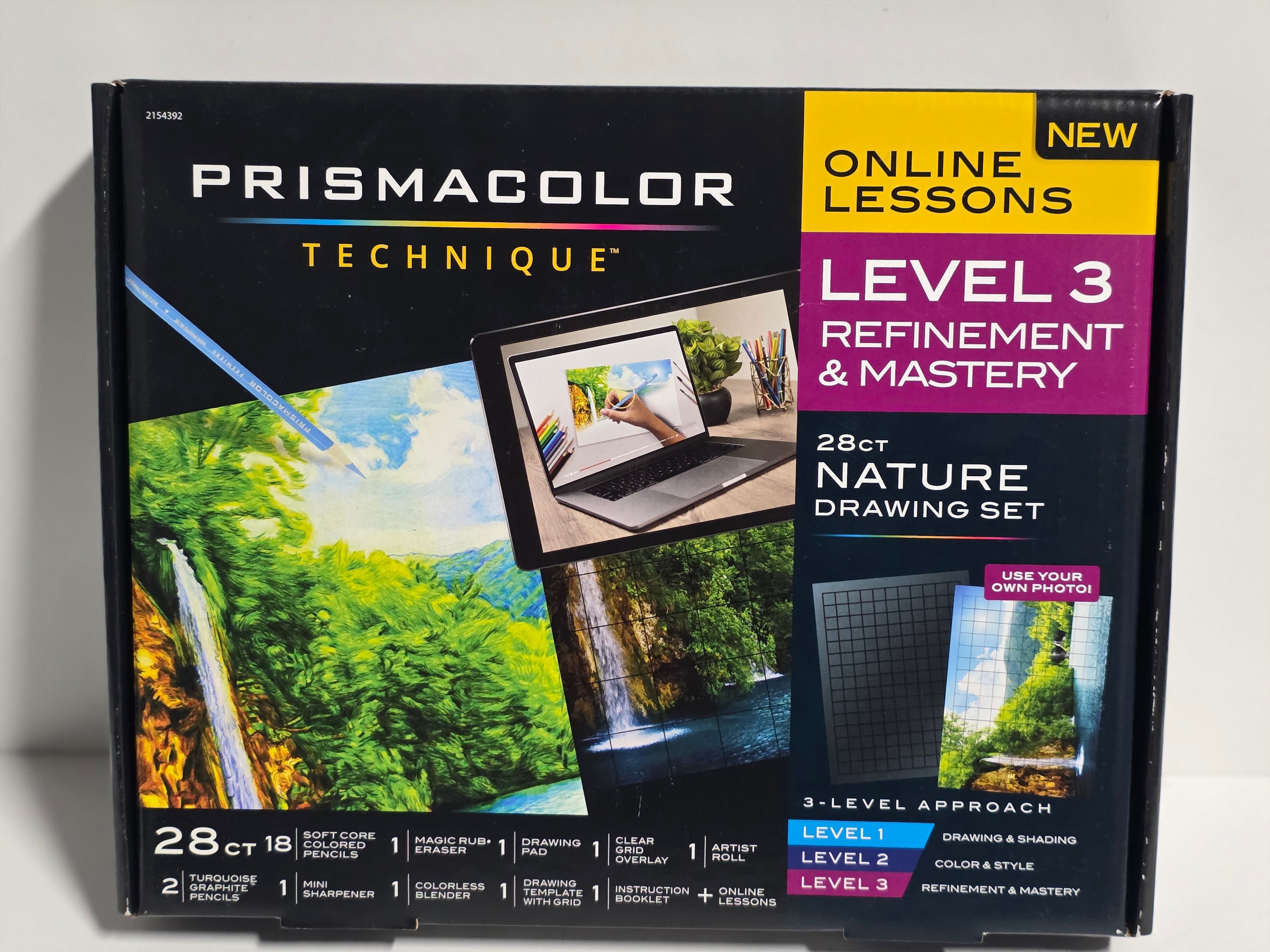 Prismacolor Technique Level 3 Nature Drawing Set 28 Piece Refinement and Mastery Kit