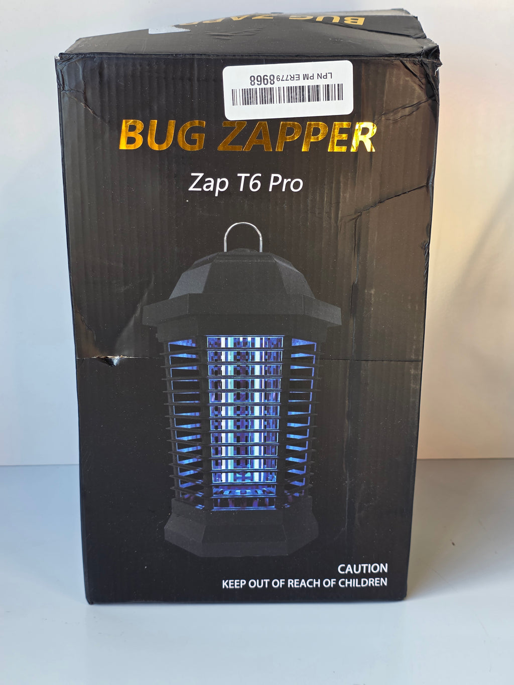 Zap T6 Pro Electric Bug Zapper 15W UV Insect Killer Light for Indoor and Outdoor Use